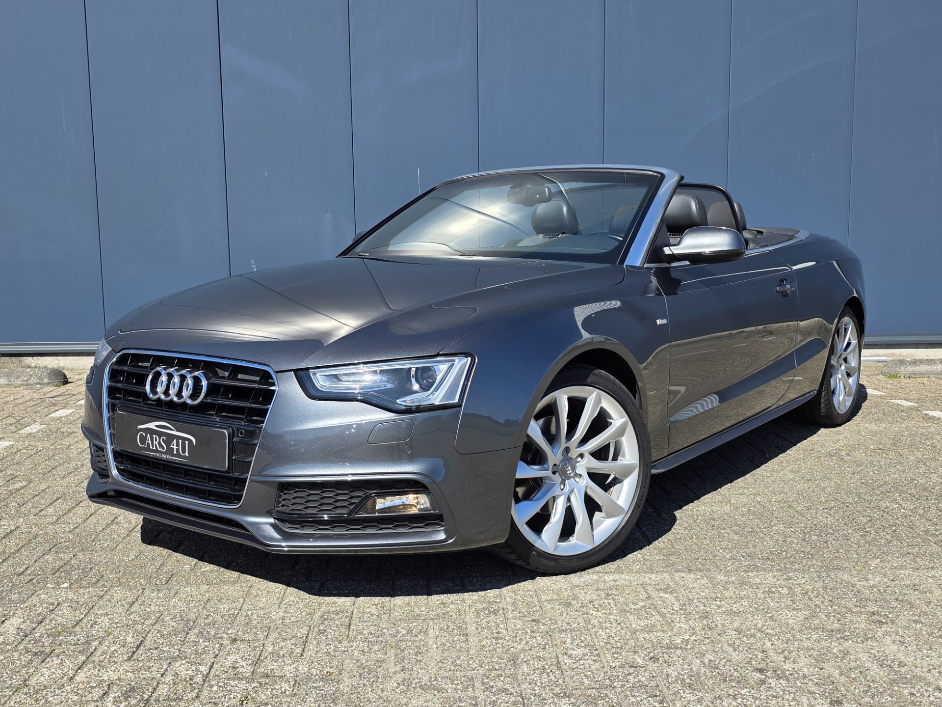Audi A5 Cabriolet 1.8 TFSI S-line B&O  Sport leer DAB 2015 - voorkant