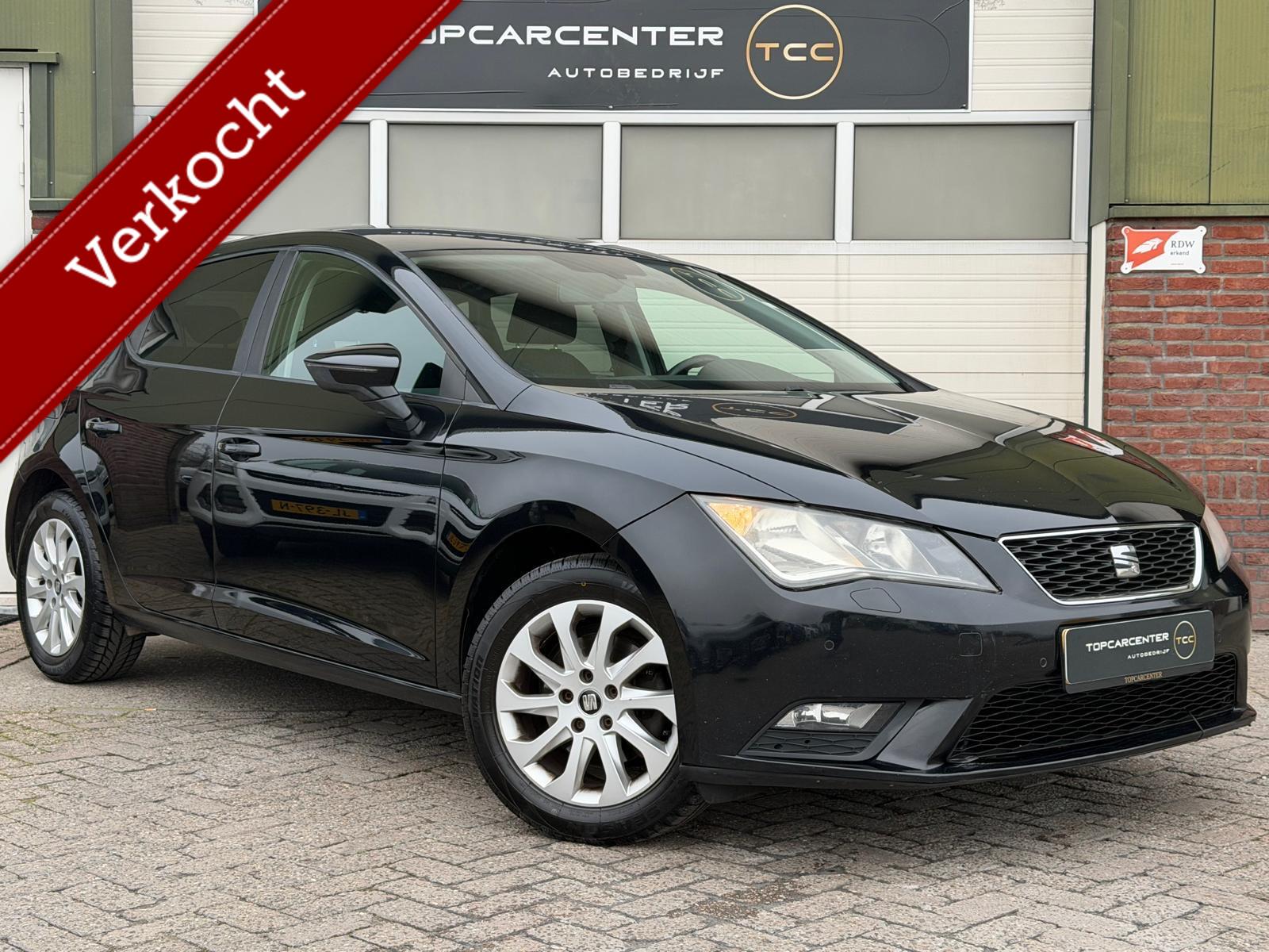 Seat Leon 1.4 TSI Style Business/AIRCO/STOELV/PARKS/NAVI/APK 2013 - voorkant