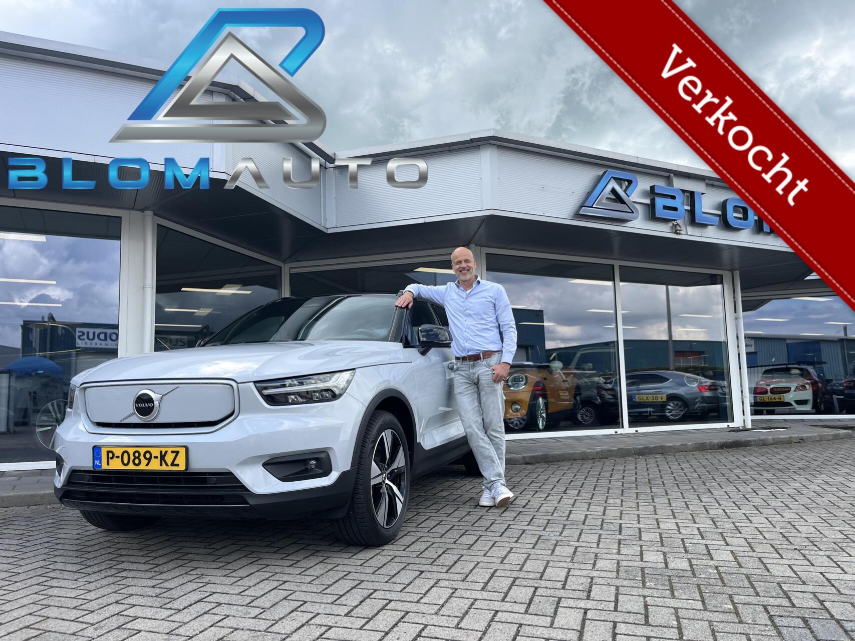 Volvo XC40 Recharge P8 AWD R-Design 408PK 2021 - voorkant