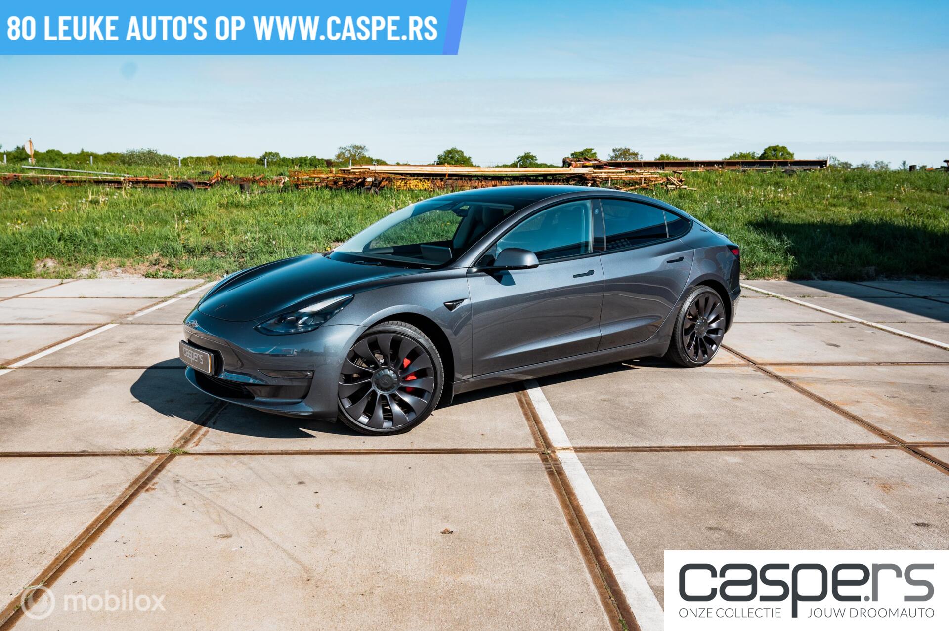Tesla Model 3 Performance AWD 75 kWh 2021 - voorkant