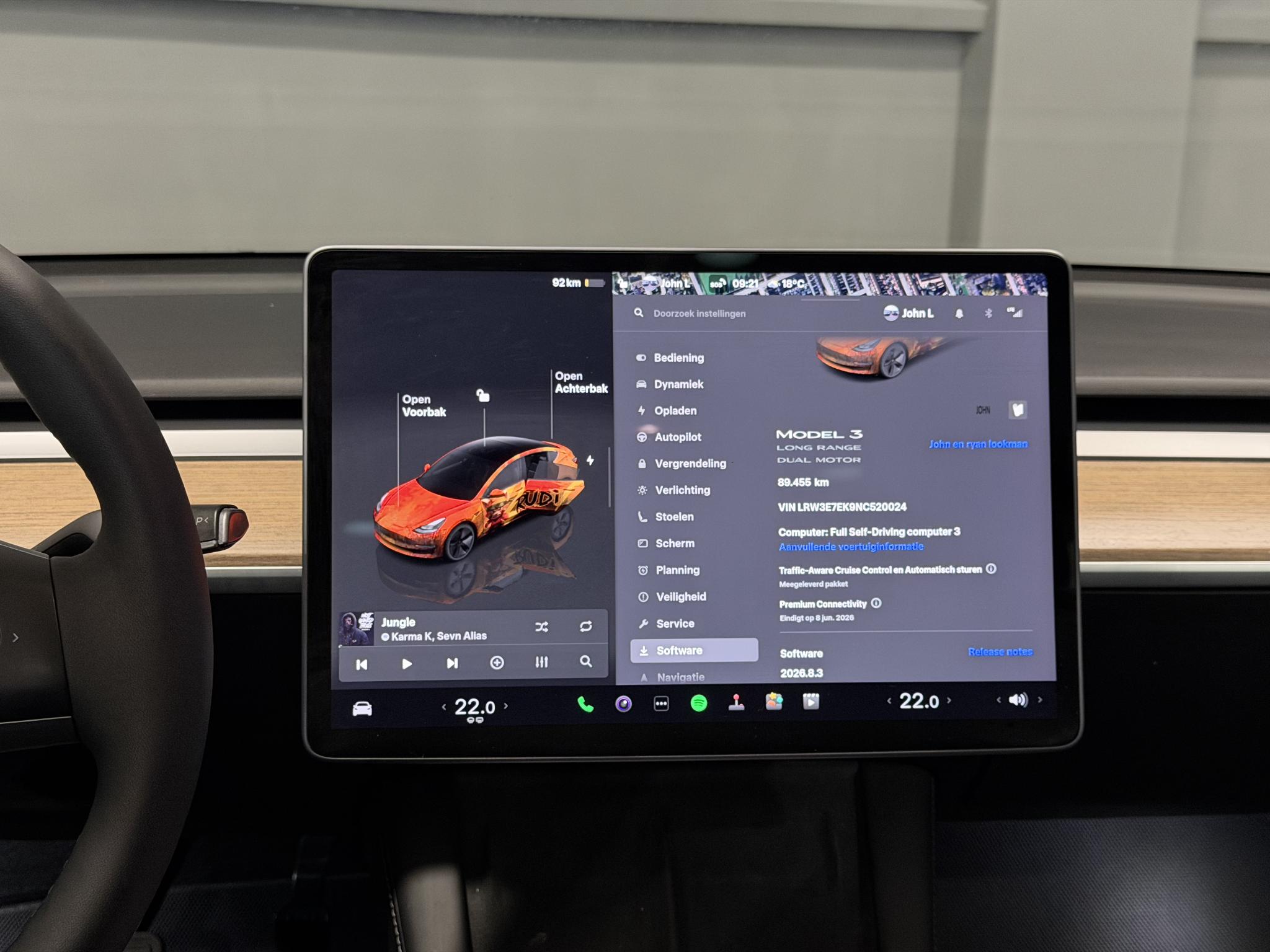 Foto van Tesla Model 3