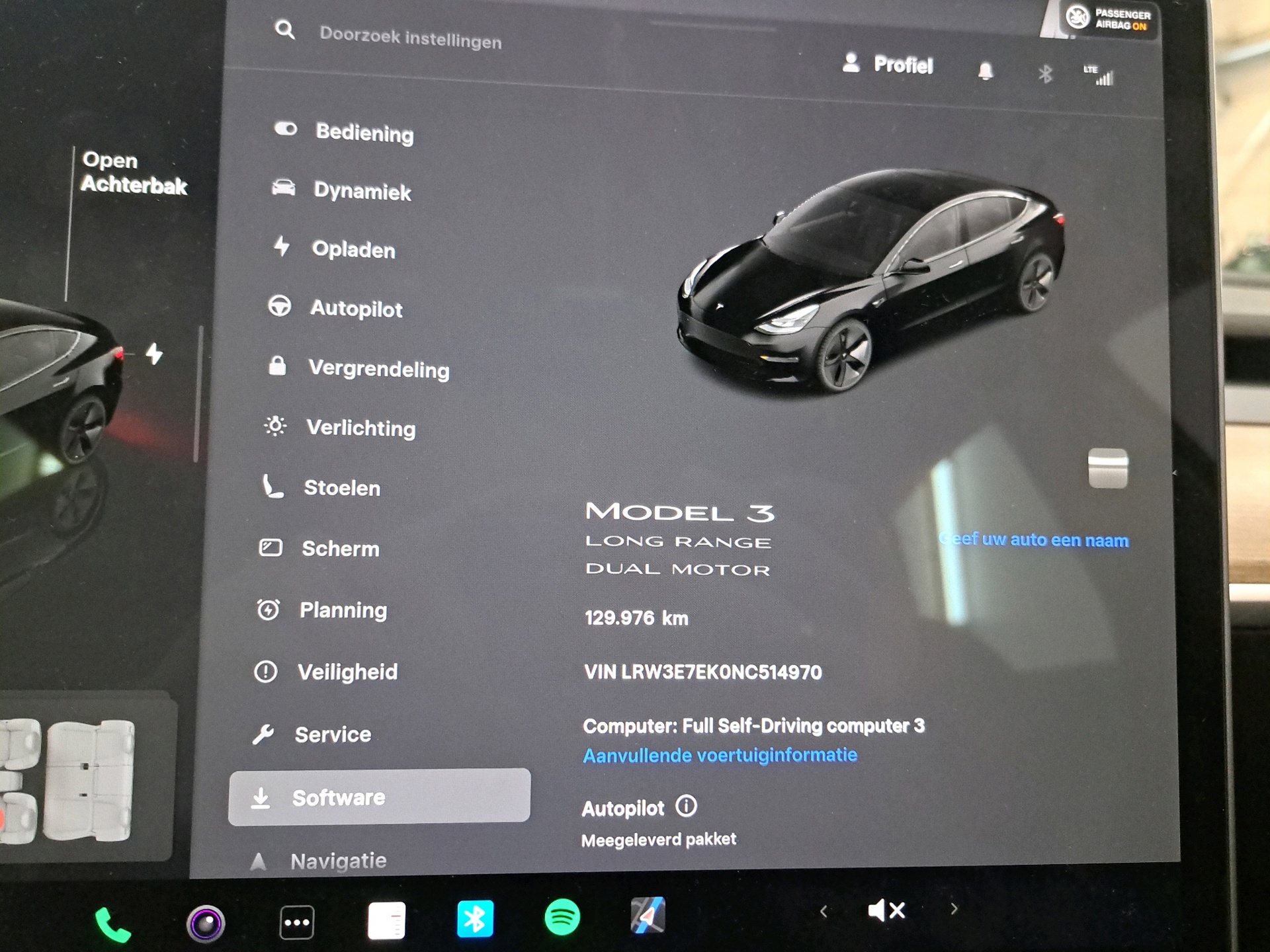 Foto van Tesla Model 3