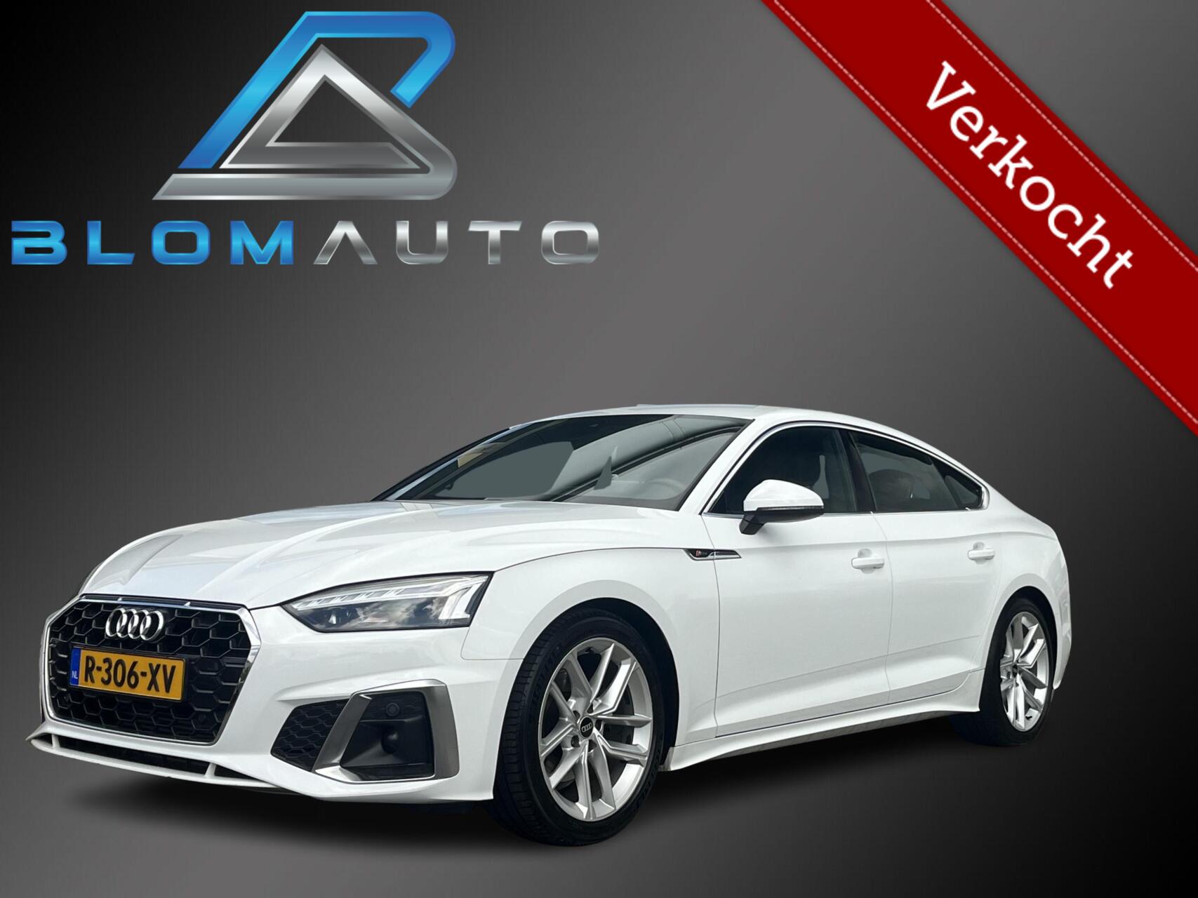 Audi A5 Sportback 2.0 TFSI S-LINE NL AUTO  MATRIX+CARPLAY 2023 - voorkant