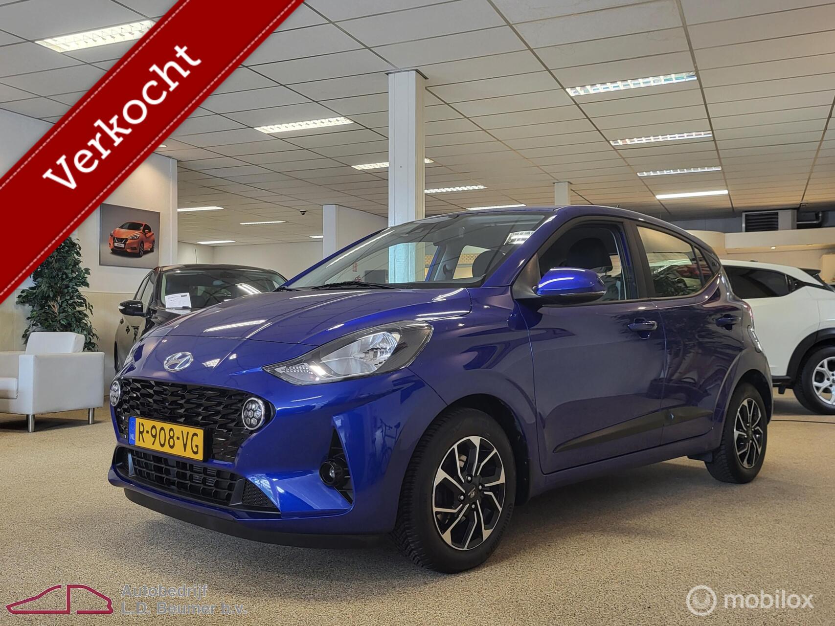 Hyundai I10 1.0 Comfort Smart Pack *NL, 1e EIG, 17.285 NAP, NAVI, CAMERA, RIJKLAARPRIJS!* 2023 - voorkant