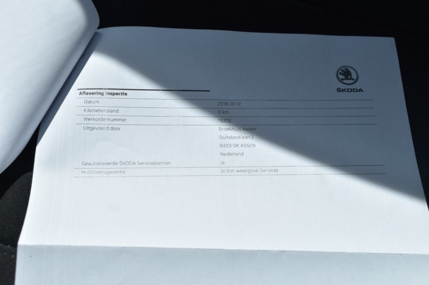 Foto van Skoda Superb