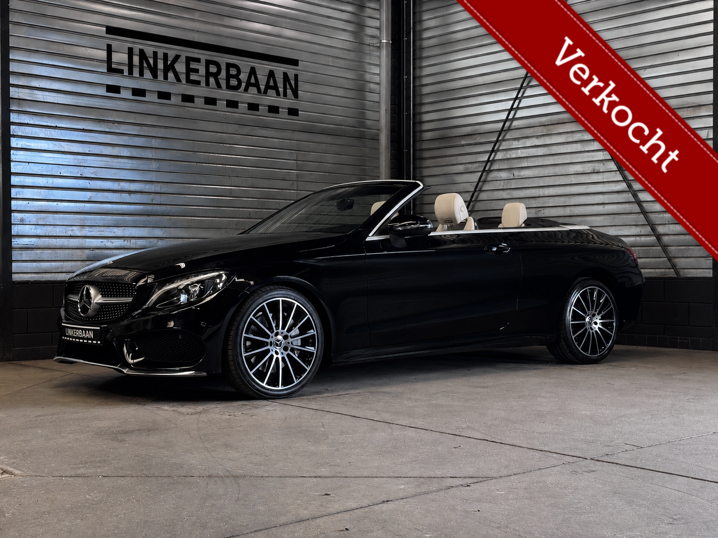 Mercedes-Benz C 250 250 AMG | Leder | Cruise | Navi | Sfeer | Airscarf | 19 inch | 2017 - voorkant