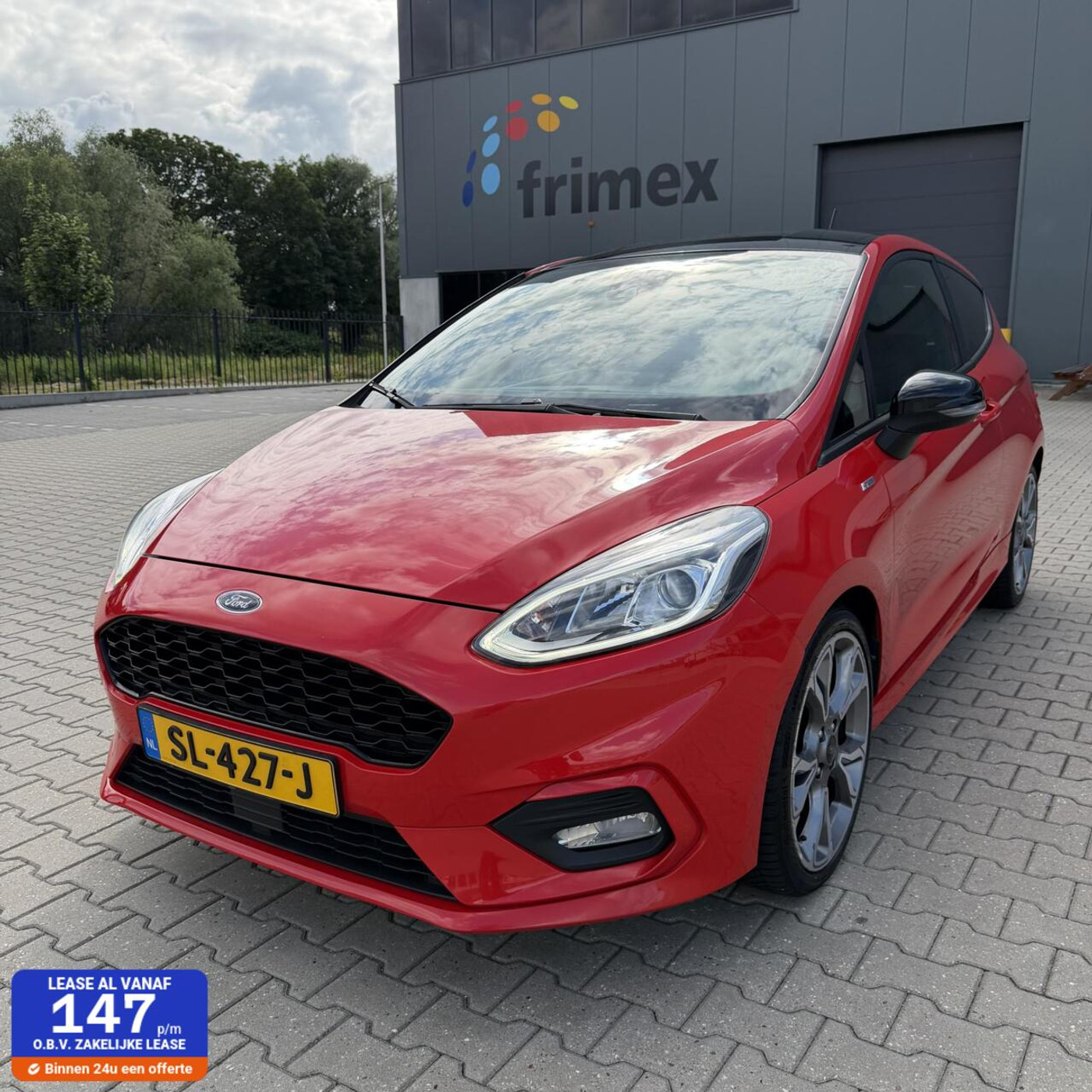 Ford Fiesta 1.0 ST-Line 2018 | LAGE KM | Super Onderhouden ! 2018 - voorkant