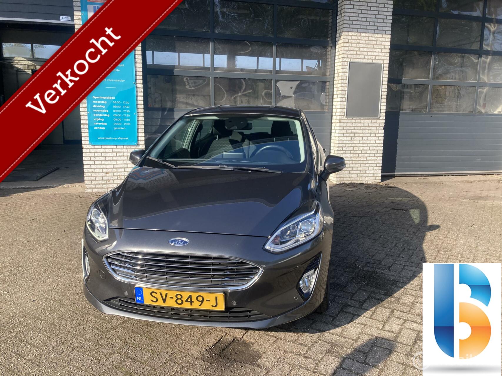Ford Fiesta 1.0 EcoBoost Titanium 2018 - voorkant