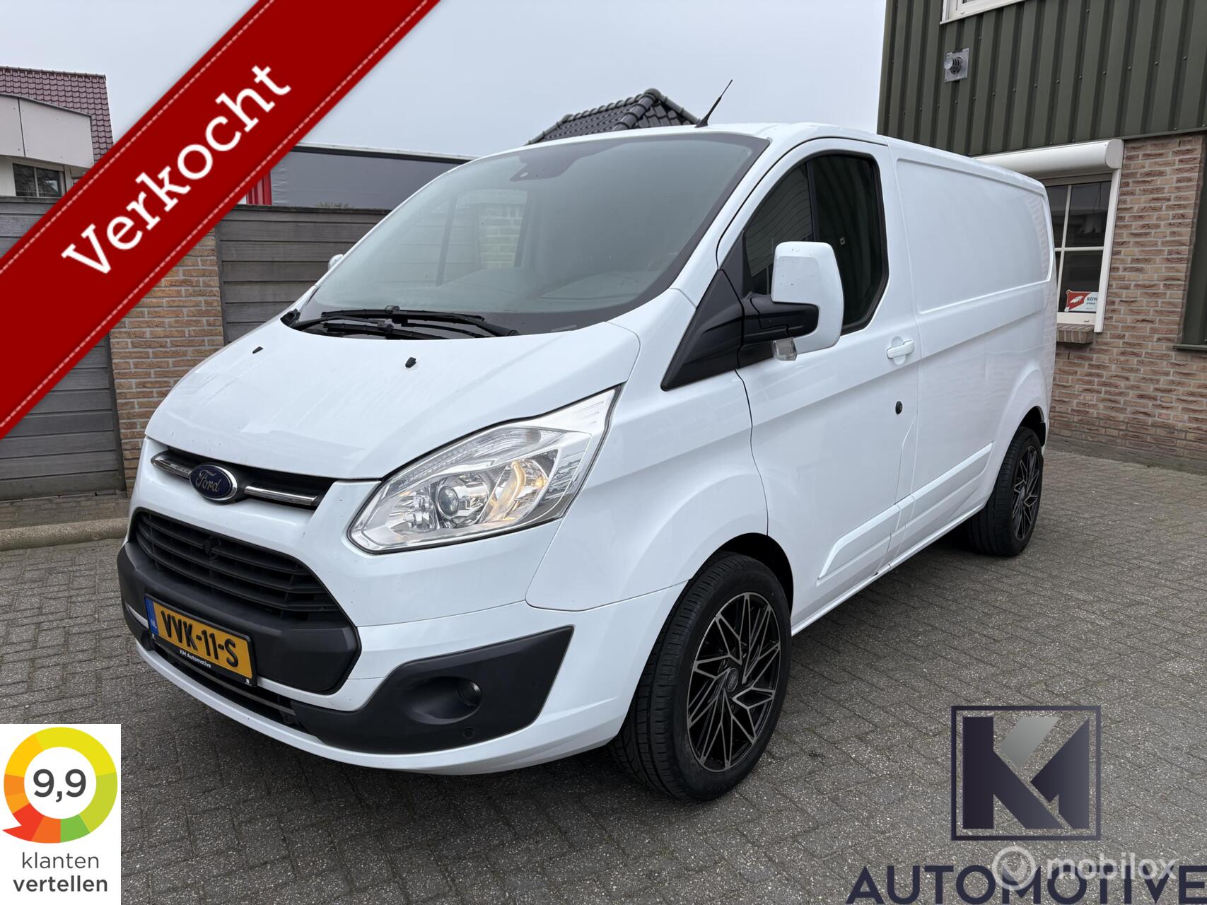Ford Transit Custom 2.0 TDCI 170pk Limited|EURO6|Camera|18'' 2017 - voorkant