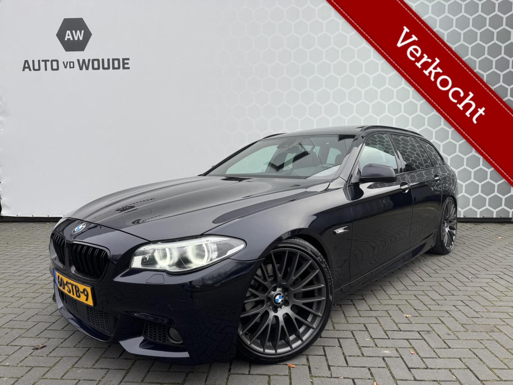 BMW 530d 530d High Executive Softclose Leer Pano 2011 - voorkant