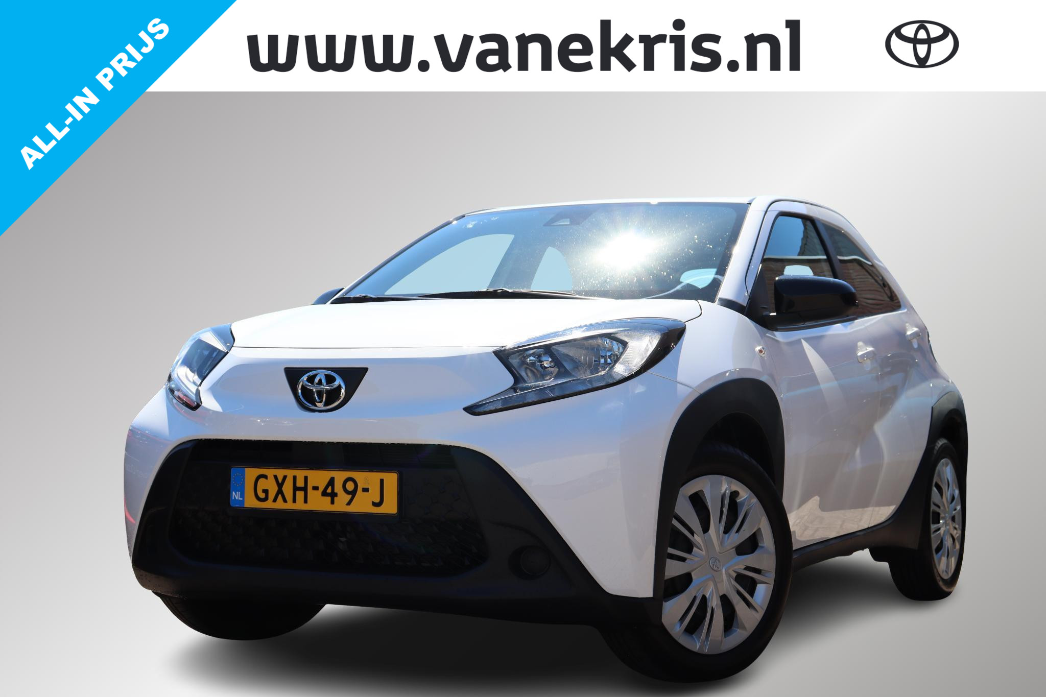 Toyota Aygo X 1.0 VVT-i Play, Lage Km 2024 - voorkant