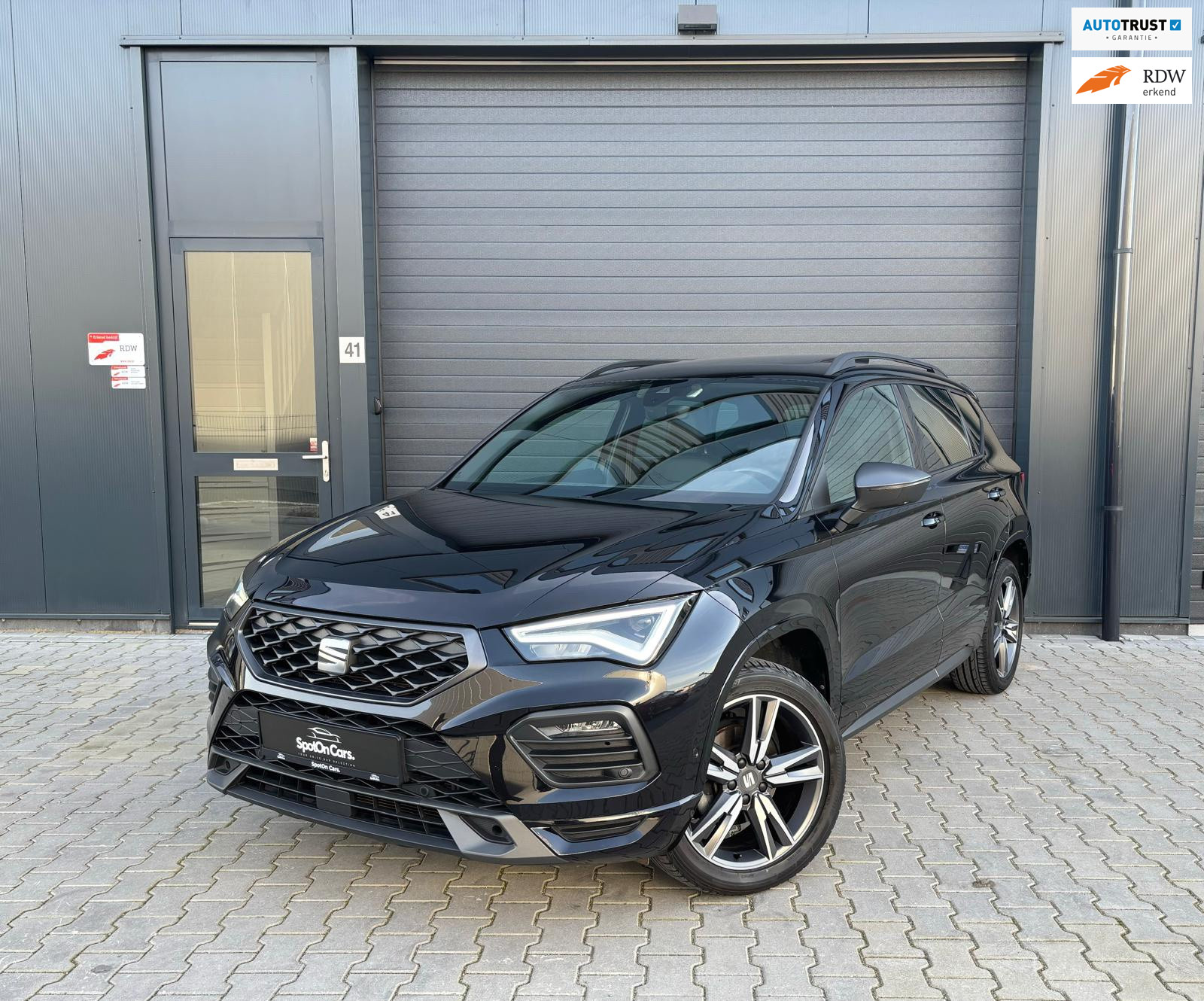 Seat Ateca 1.5 TSI 150pk FR AUTOMAAT LED PANO VIRTUAL KEYLESS CAMERA 2022 - voorkant