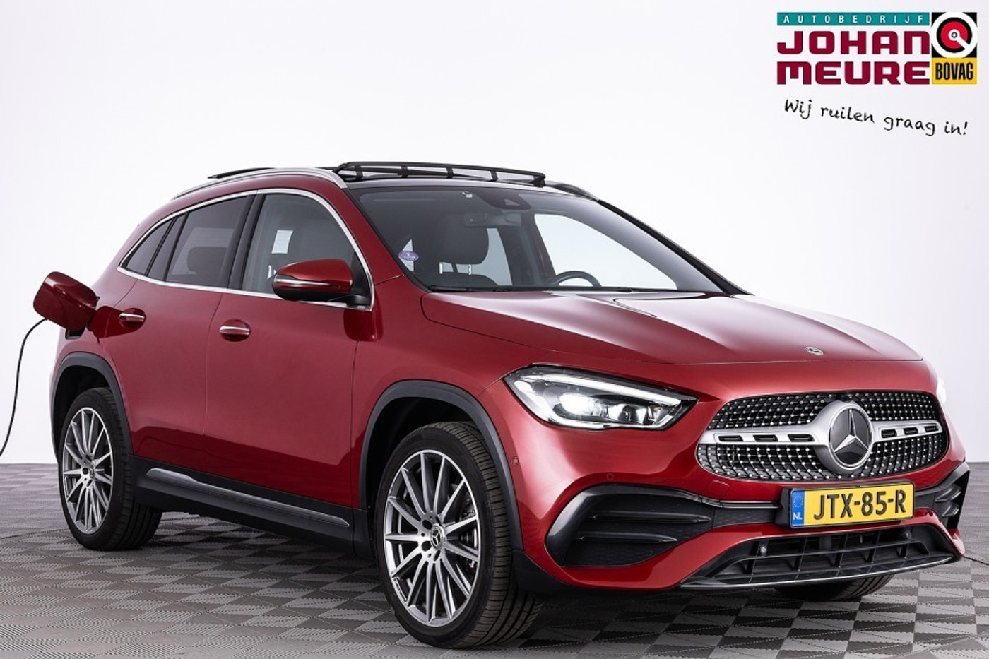 Mercedes-Benz Gla 250 E e AMG Line | PANORAMADAK | Full LED | Trekhaak | NAVI | PHEV -2e PINKSTERDAG OPEN!- 2022 - voorkant