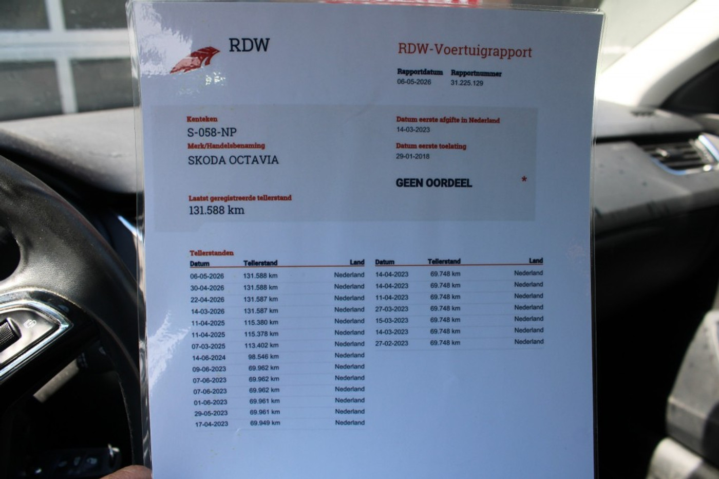 Foto van Skoda Octavia