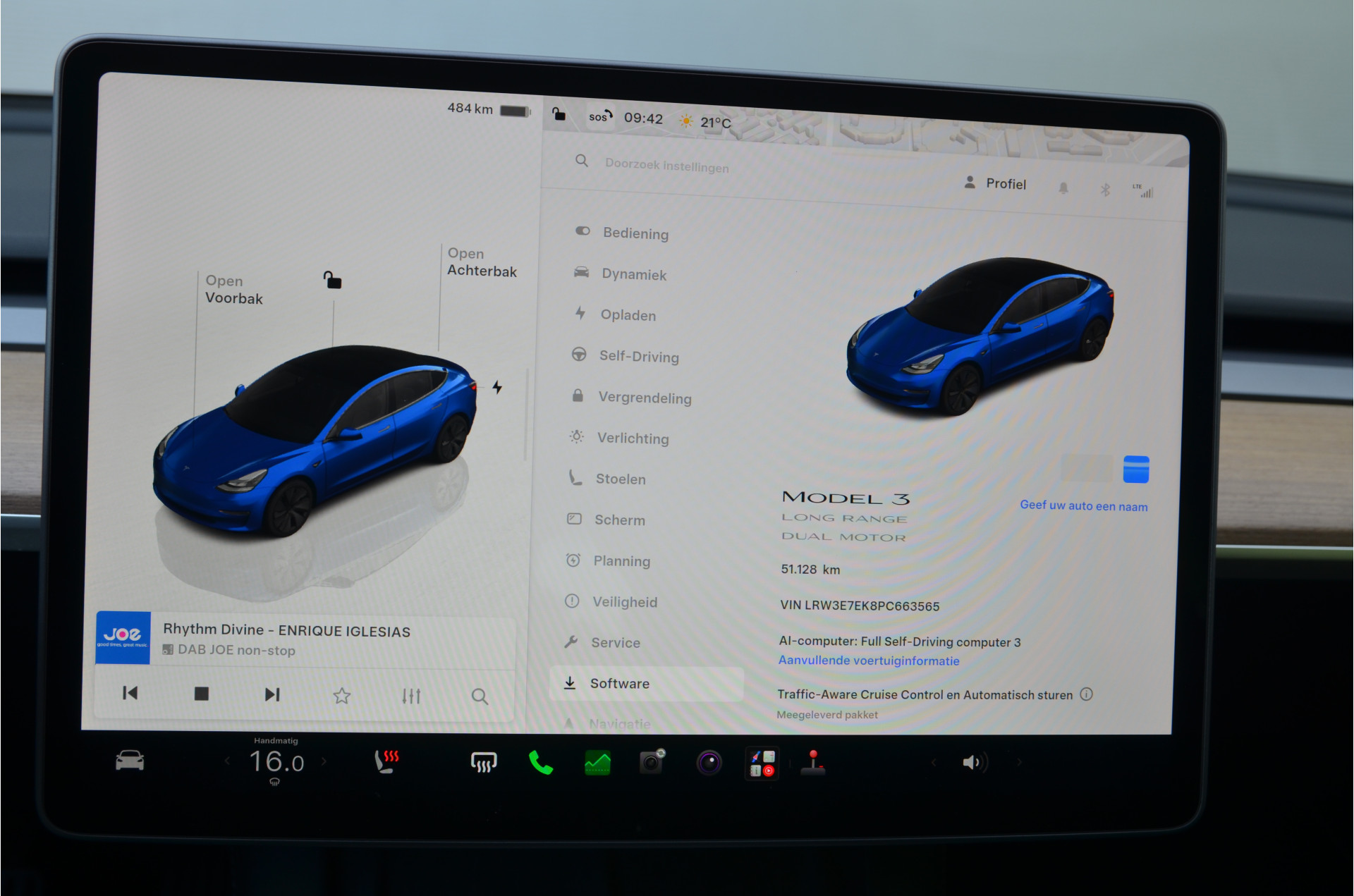 Foto van Tesla Model 3