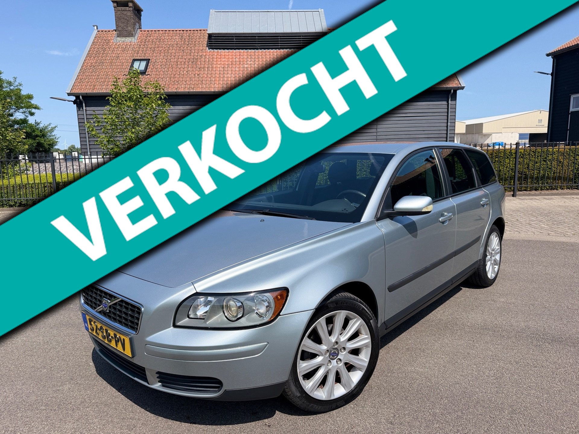Volvo V50 1.8 Edition II AIRCO CR,CONTR LM VELGEN TREKHAAK 2005 - voorkant