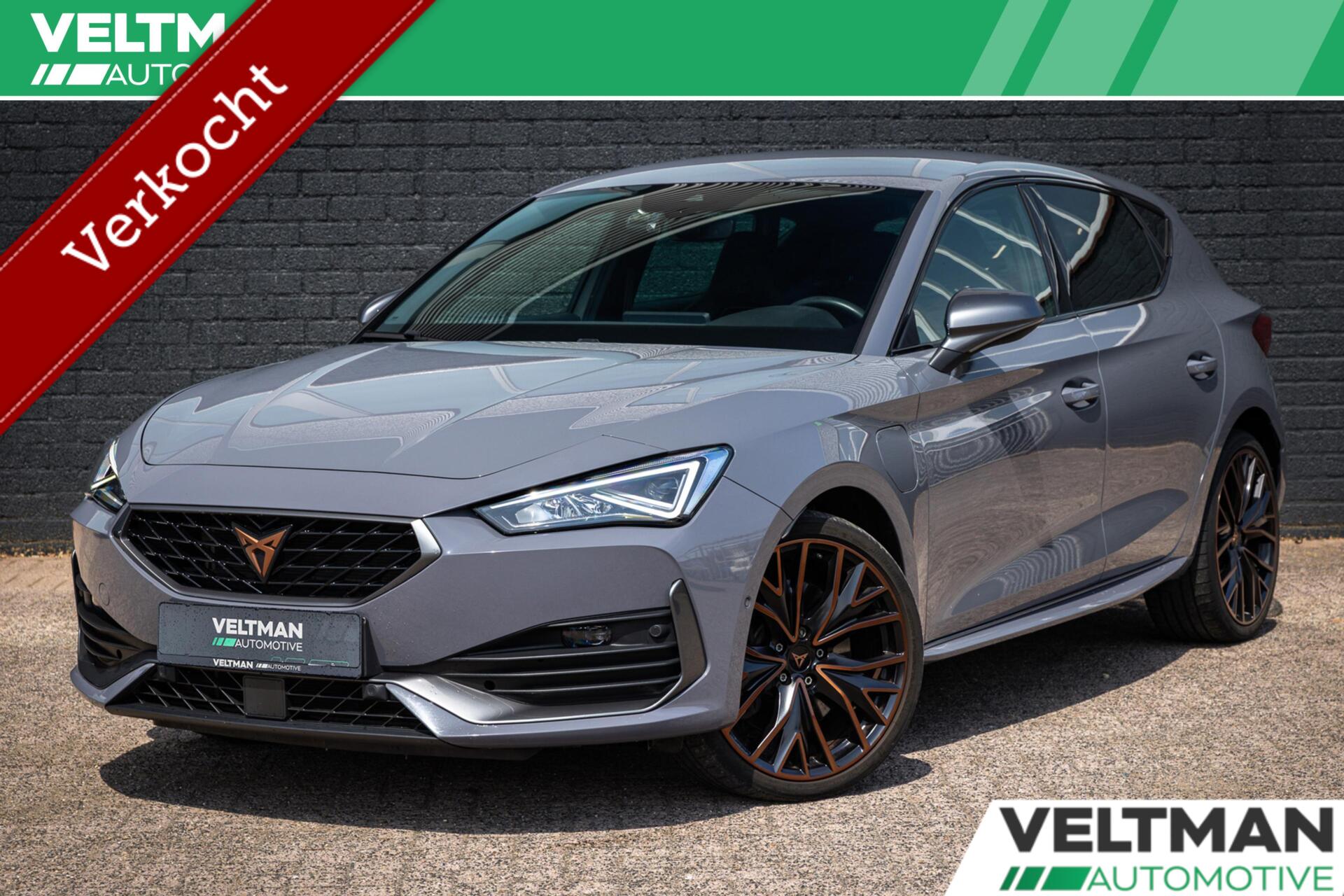 Cupra Leon 1.4 e-Hybrid VZ 245PK LEDER STUURVERWARMING CARPLAY CAMERA 2021 - voorkant