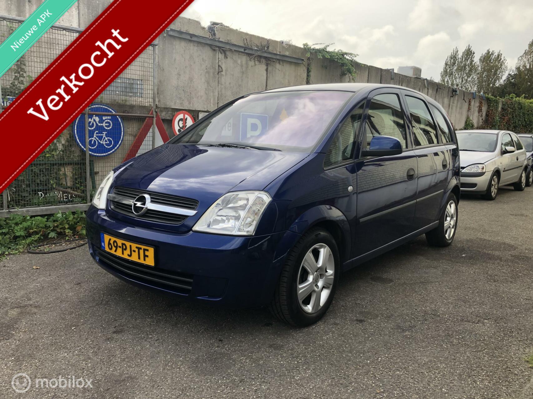 Opel Meriva 1.6 Cosmo VERKOCHT 2004 - voorkant