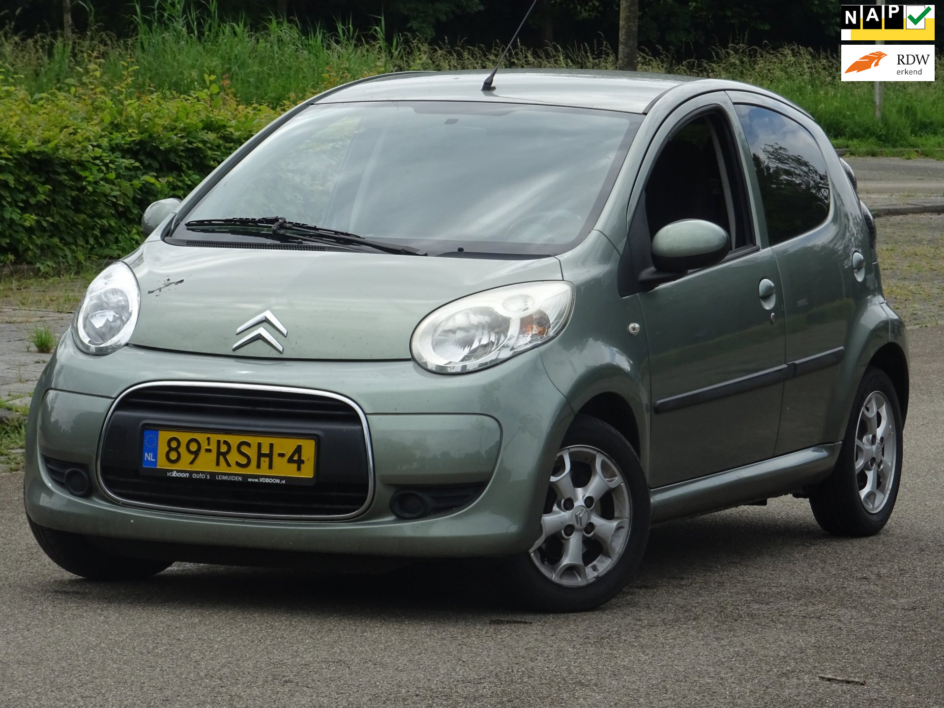 Citroen Citroen C1 1.0-12V Exclusive 5DEURS NAP/LEER/ANDROID/AIRCO 2011 - voorkant