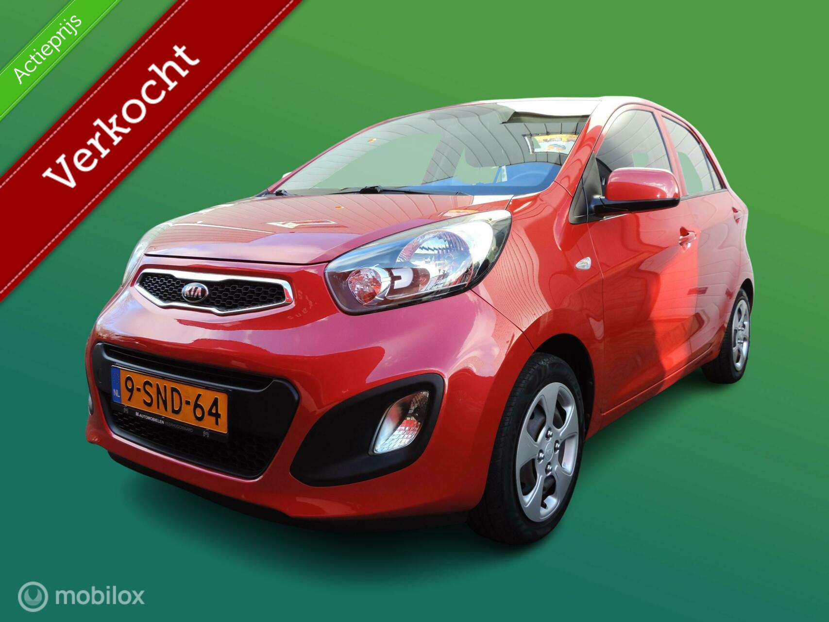 Kia Picanto 1.0 CVVT ISG Comfort Pack,Airco,60dkm NAP!!!! 2014 - voorkant