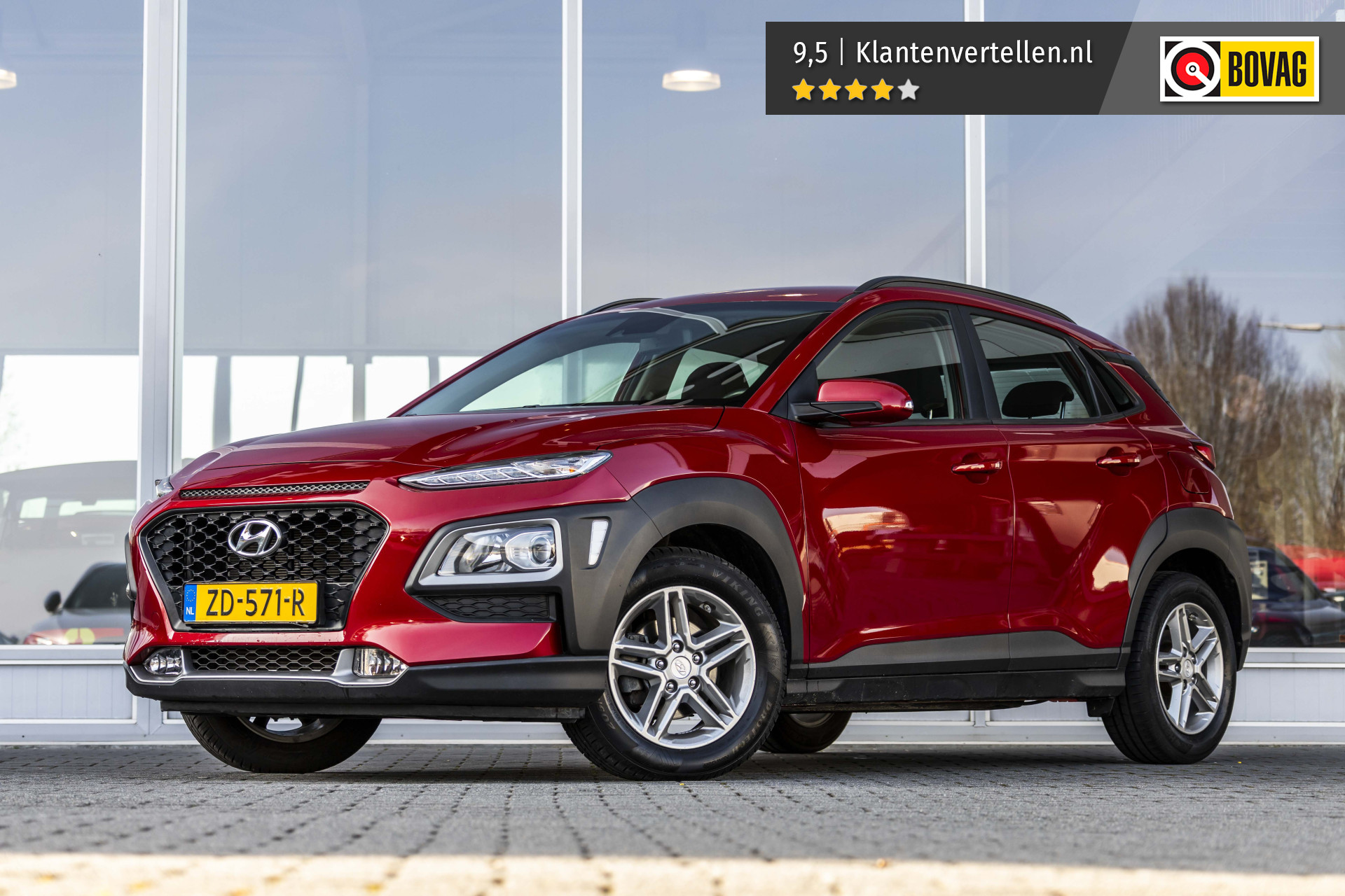 Hyundai Kona 1.0 T-GDI Comfort 2019 - voorkant