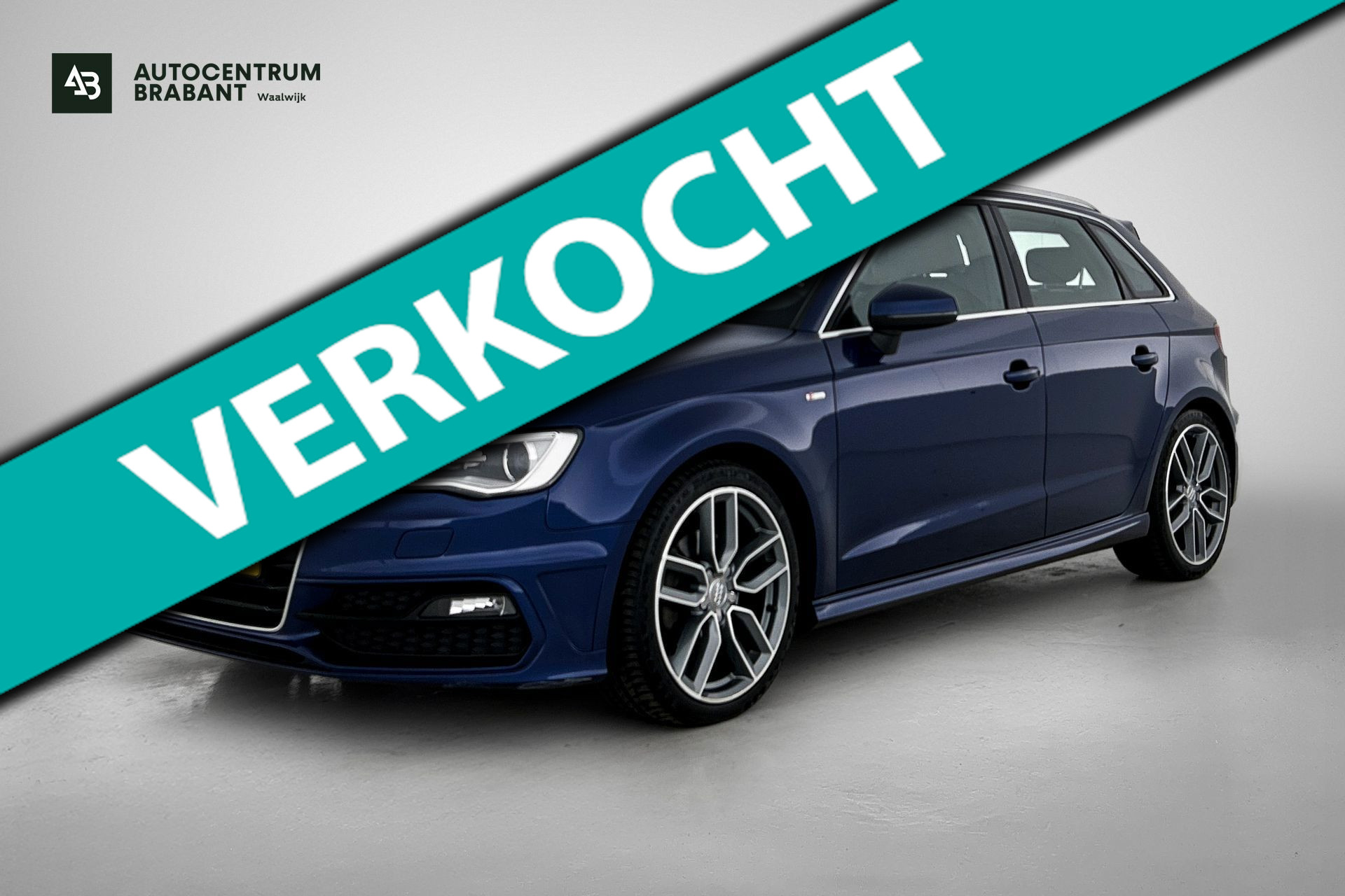 Audi A3 Sportback 1.2 TFSI Ambition S-Line Edition (NL-auto, Goed OnderH, Navi, Cruise Con, Climate Con, Etc) 2016 - voorkant