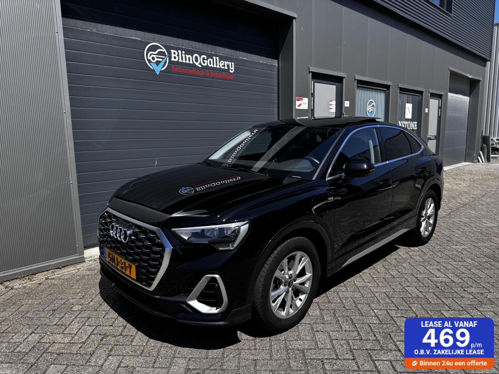 Audi Q3 Sportback E-tron 45 TFSI e S edition|Pano|S-Line|Virtual|Stoel VW| 2021 - voorkant