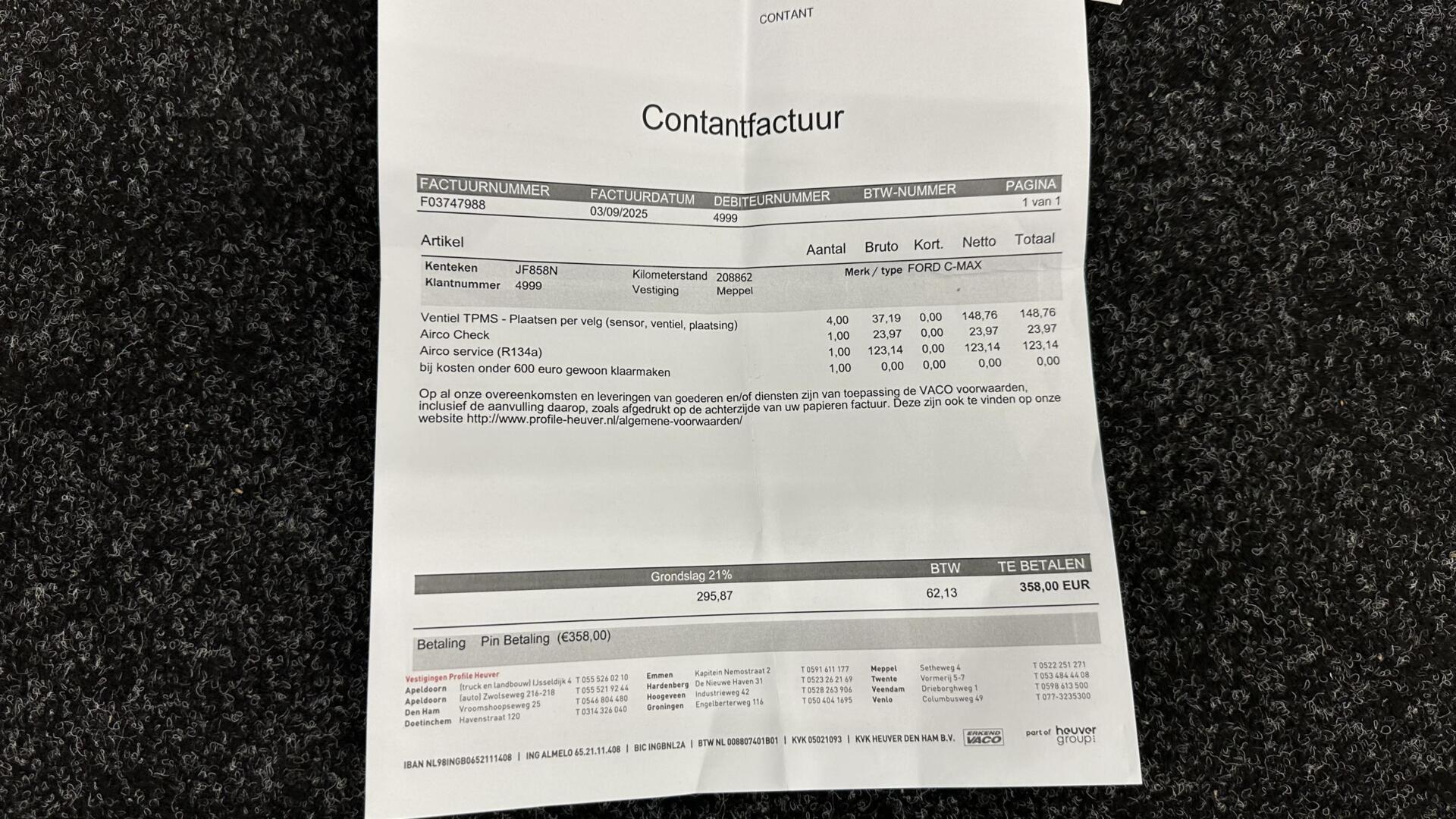 Foto van Ford C-max