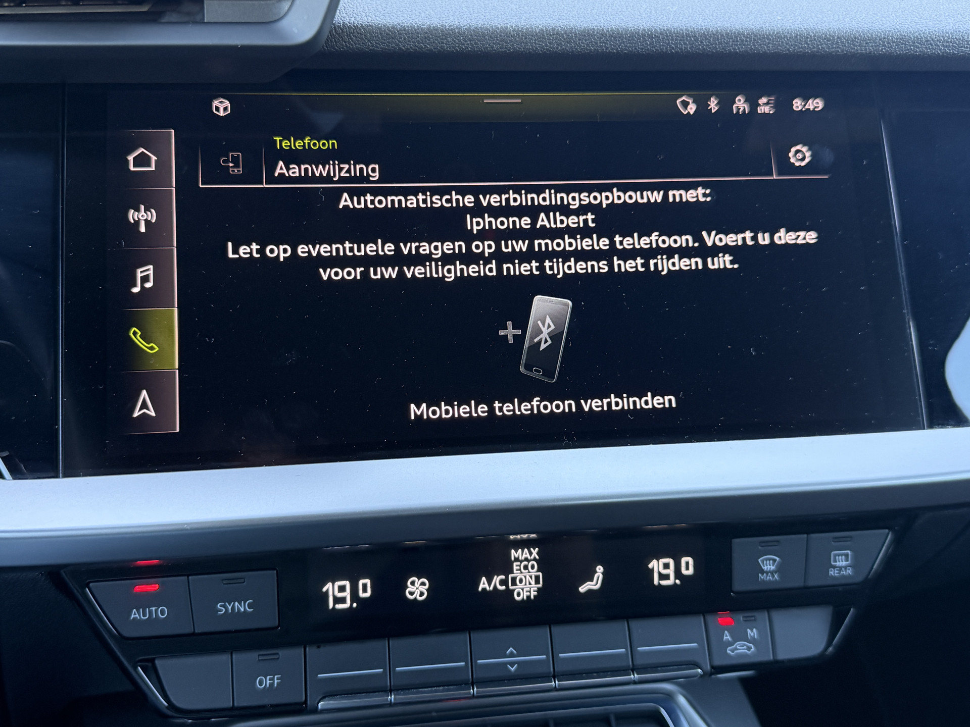 Foto van Audi A3 Sportback