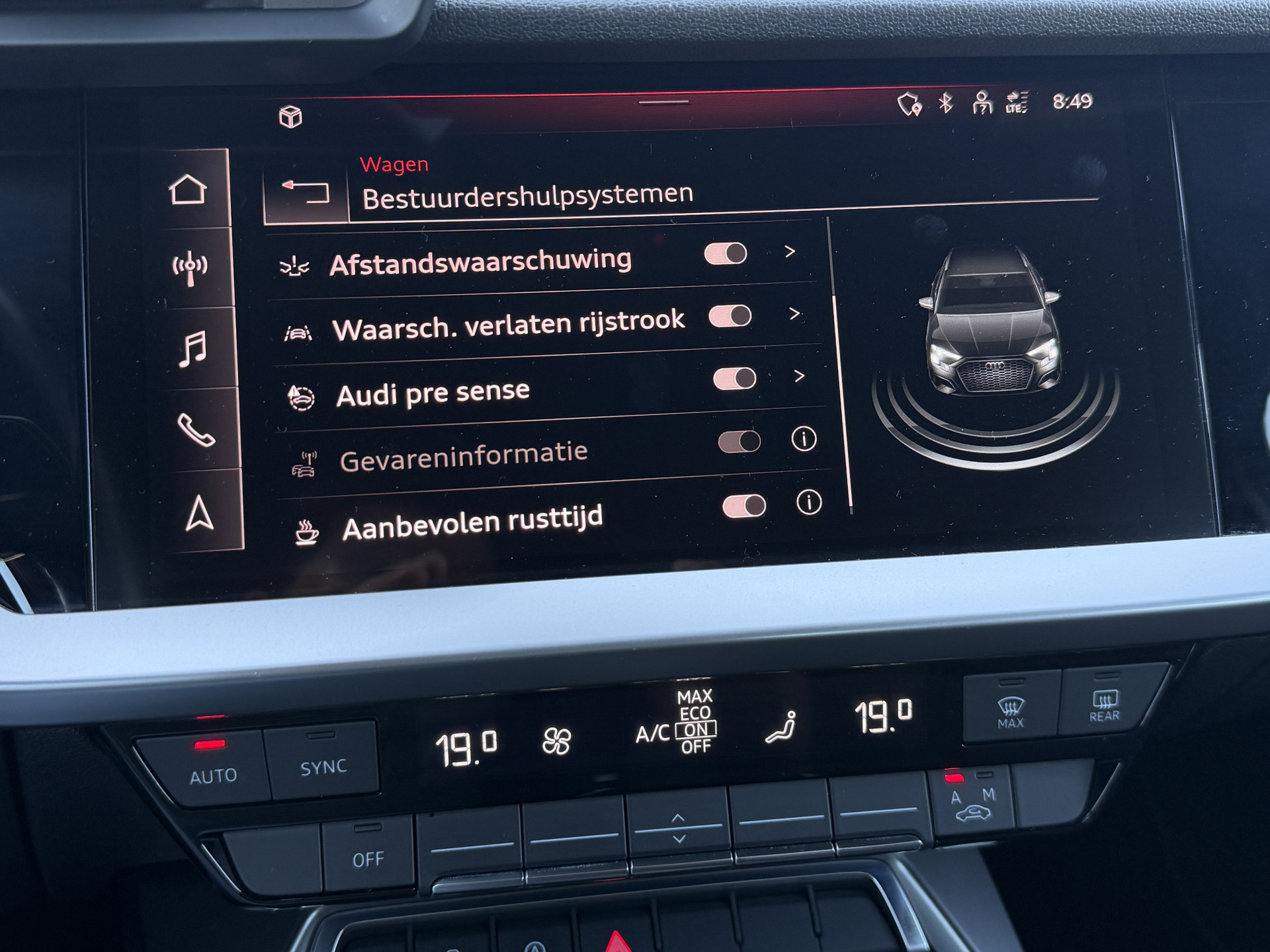 Foto van Audi A3 Sportback