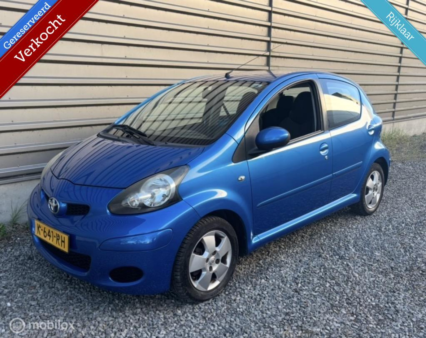 Toyota Toyota Aygo 1.0 Dynamic Blue AUTOMAAT|Airco|Elek Pakket| 2010 - voorkant