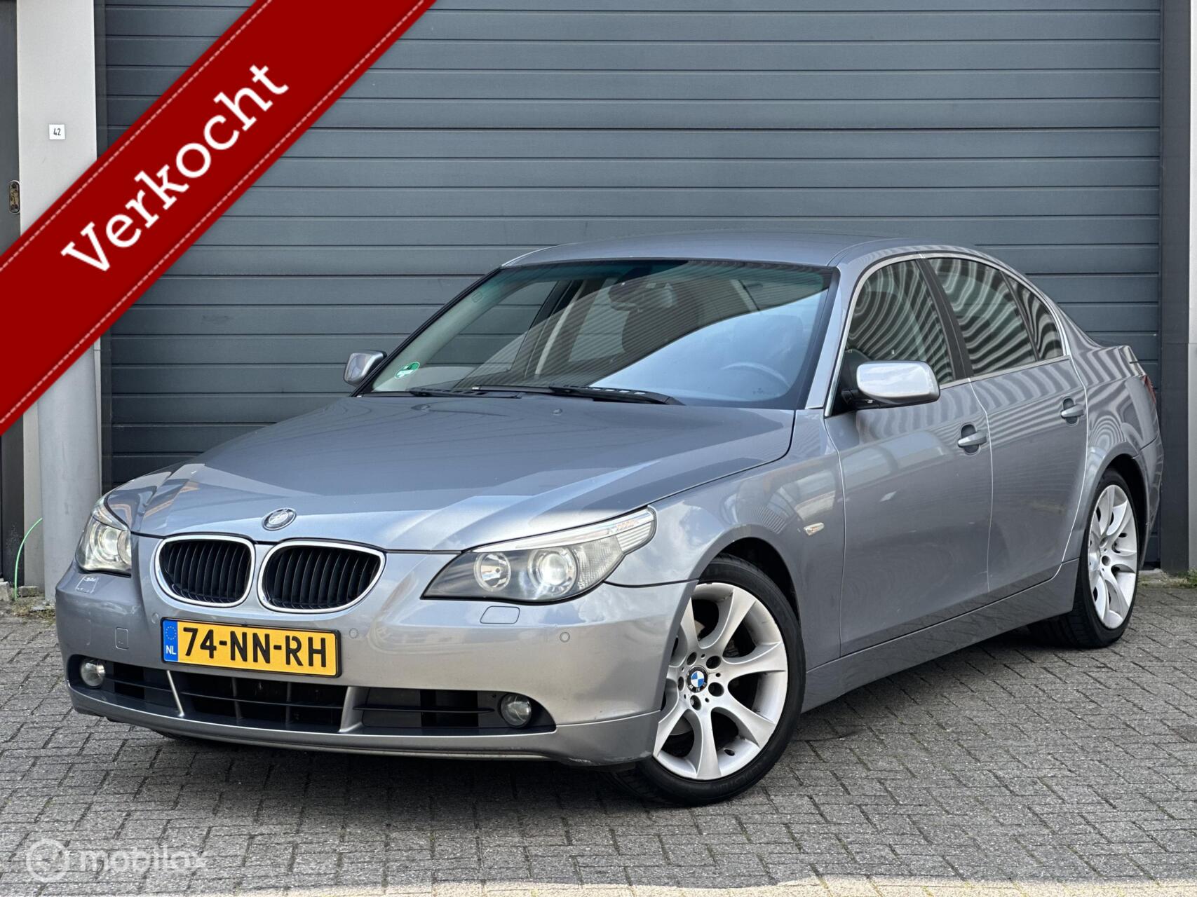 BMW 5er Reihe E60 525i 192PK  |Automaat | NW APK | 2004 - voorkant