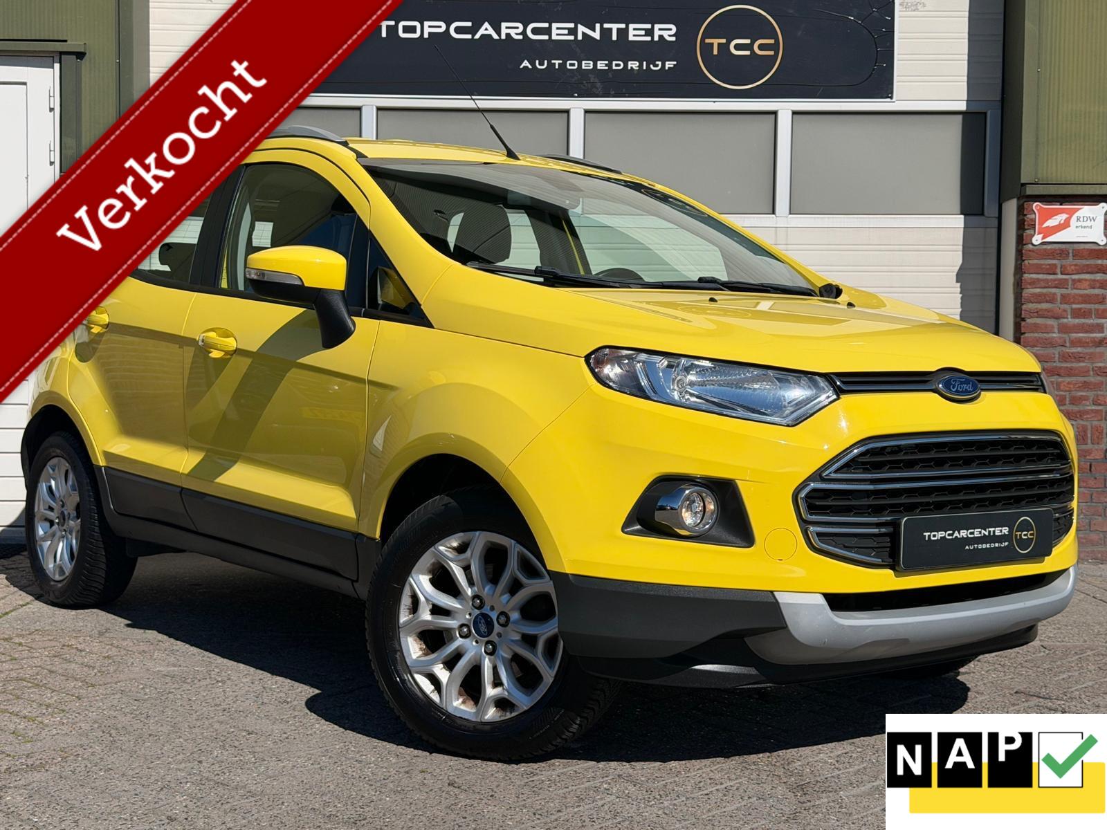 Ford Ecosport 1.0 EcoBoost Titanium/AIRCO/PAKRS/NAVI/APK/NAP 2017 - voorkant
