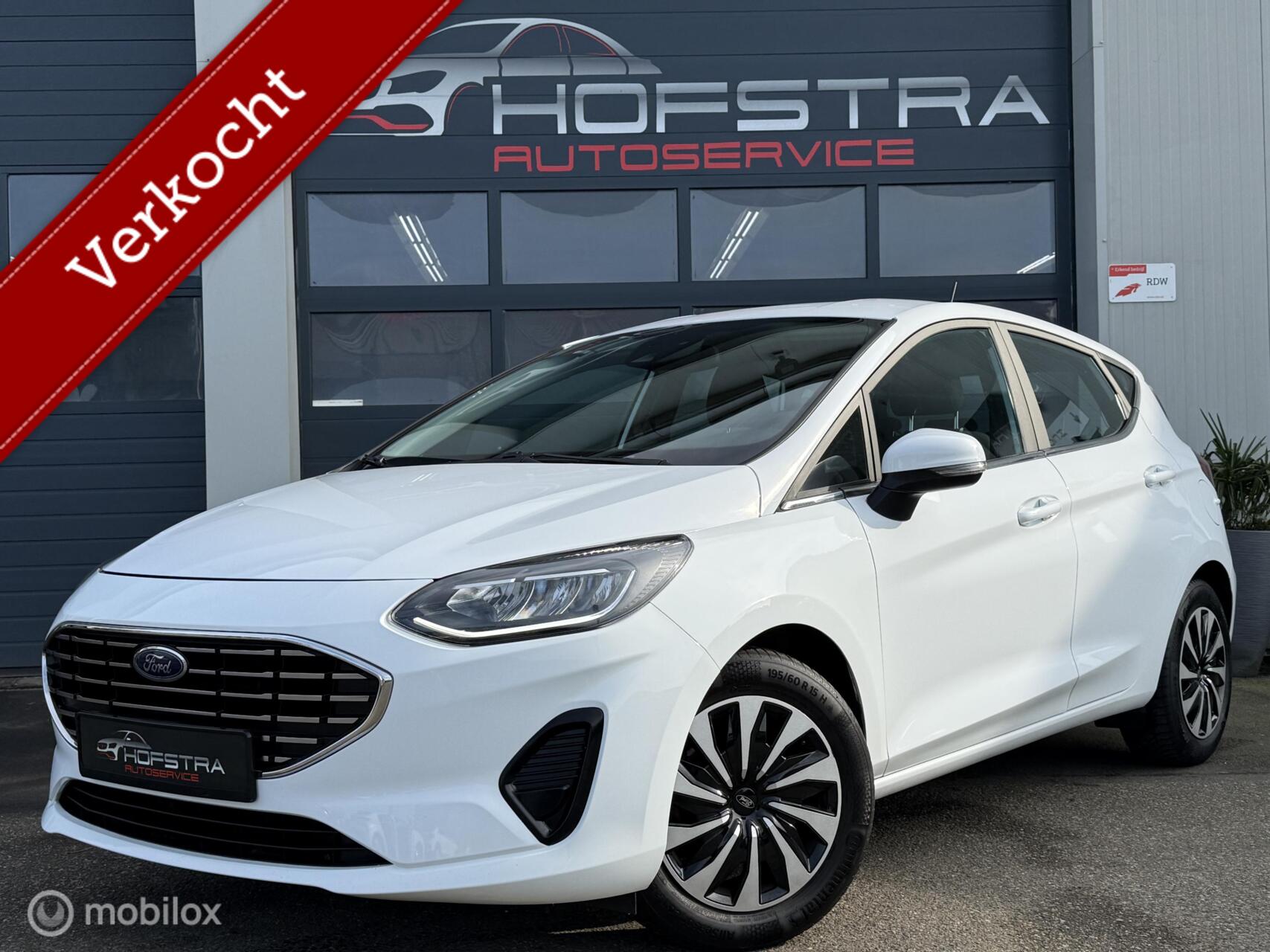 Ford Fiesta 1.0 EcoBoost Hybrid Titanium CarPlay DAB Full-Led 2022 - voorkant