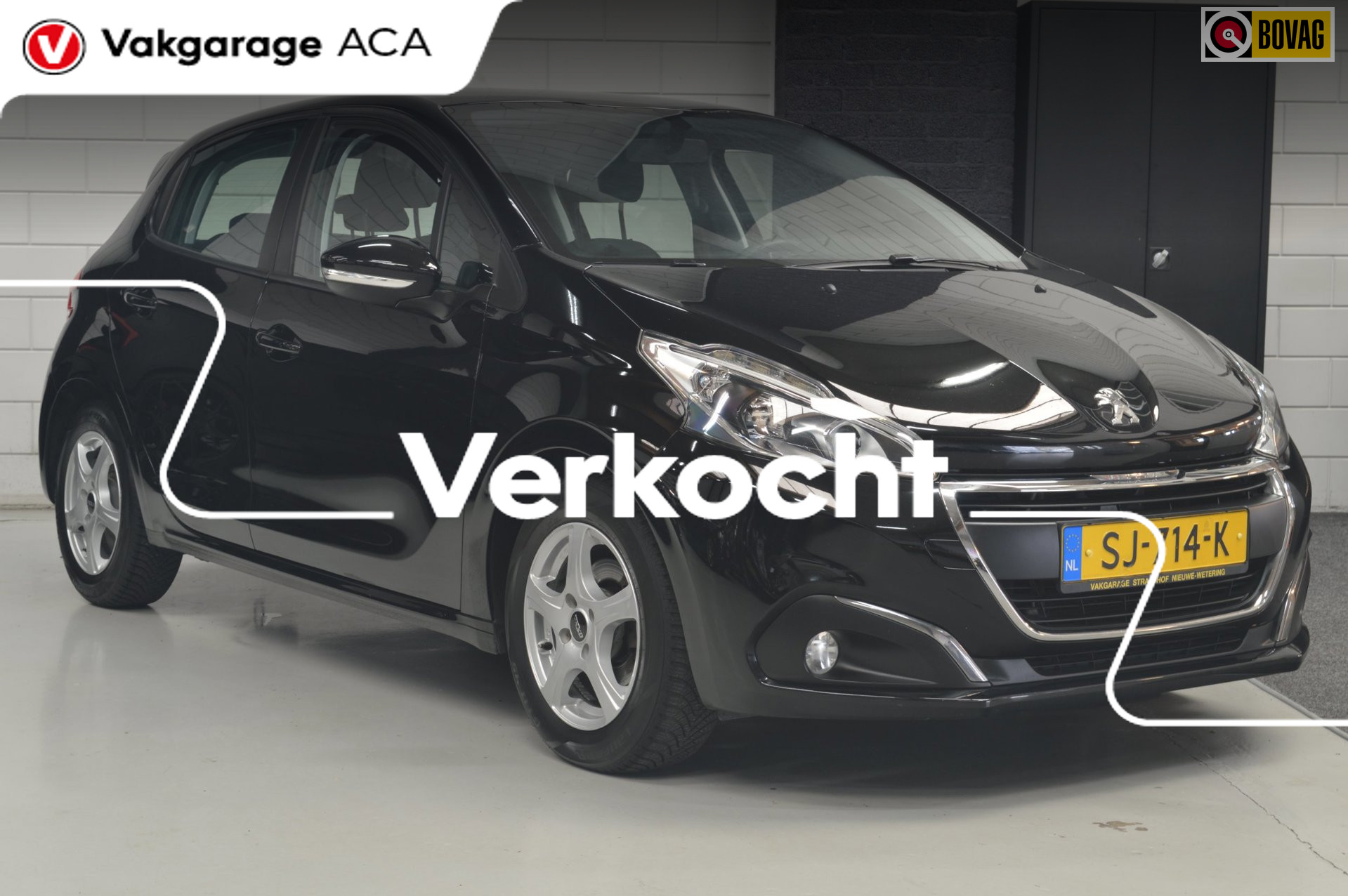 Peugeot 208 1.2 PureTech Blue Lion  // 127.000 km // AIRCO // CRUISE // TREKHAAK // NAVI // PDC // 2018 - voorkant