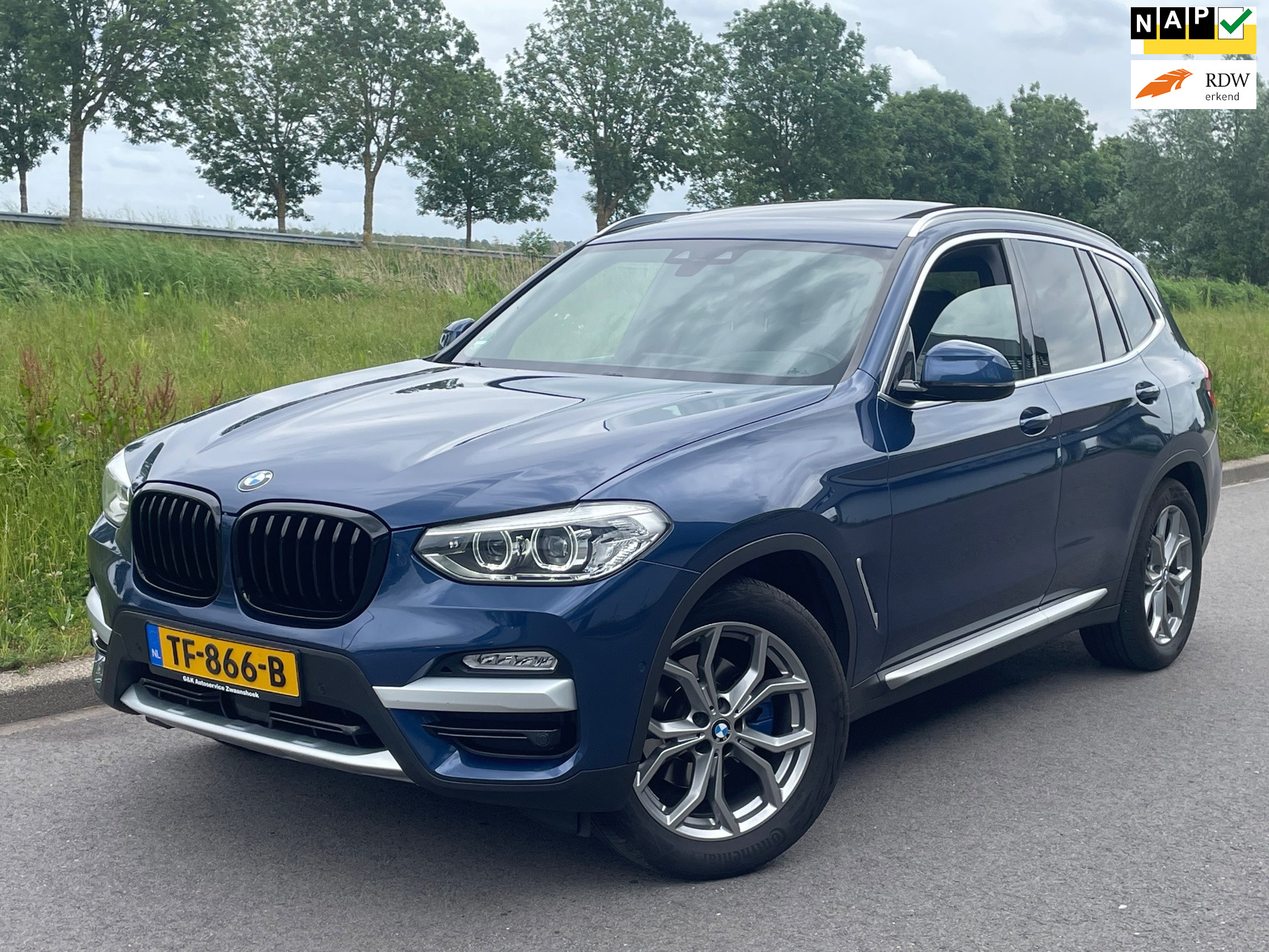BMW X3 xDrive20i High Executive 2018 - voorkant
