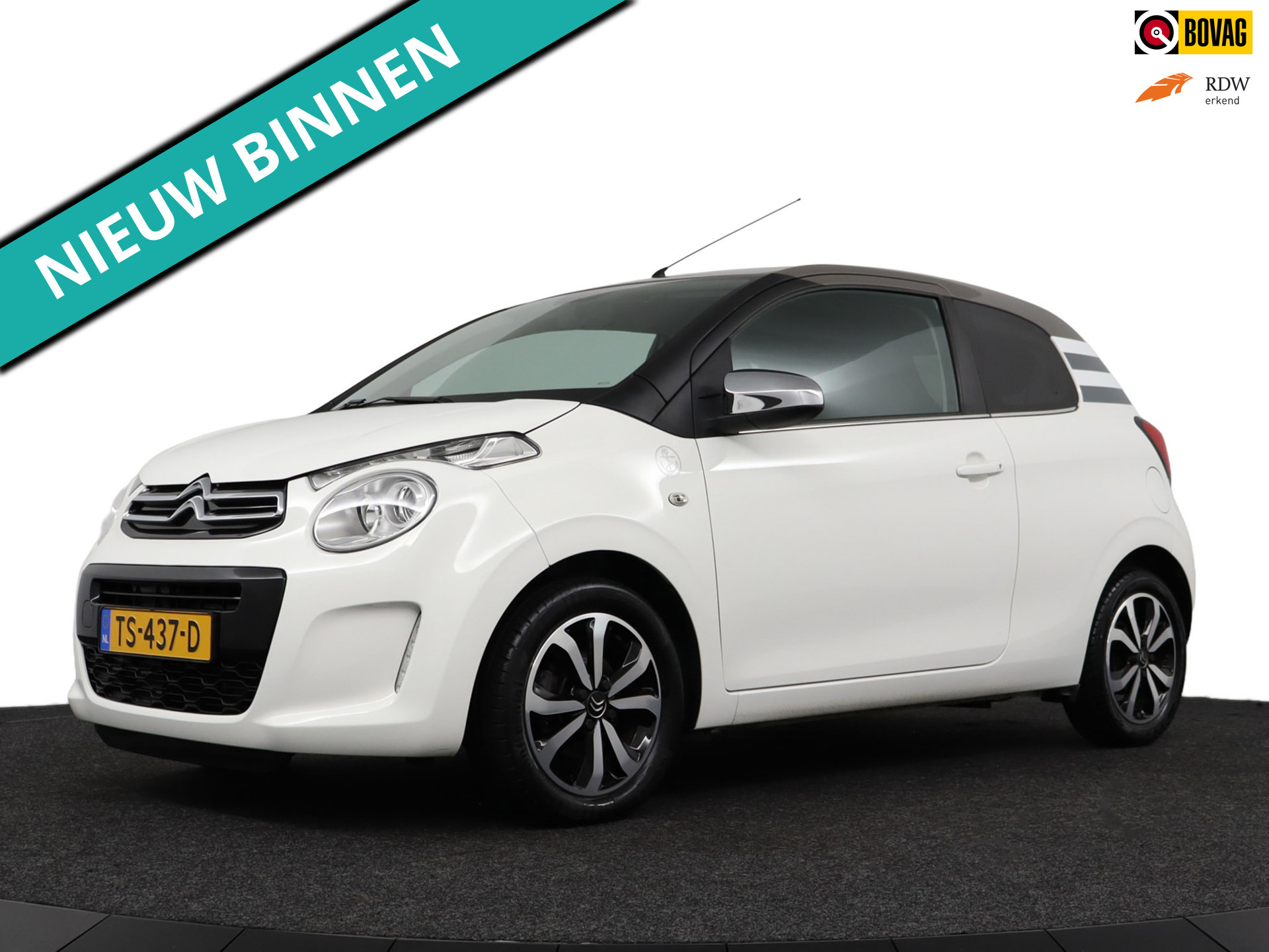 Citroen Citroen C1 1.0 e-VTi Shine Camera/ECC/L.M-Velgen 2014 - voorkant
