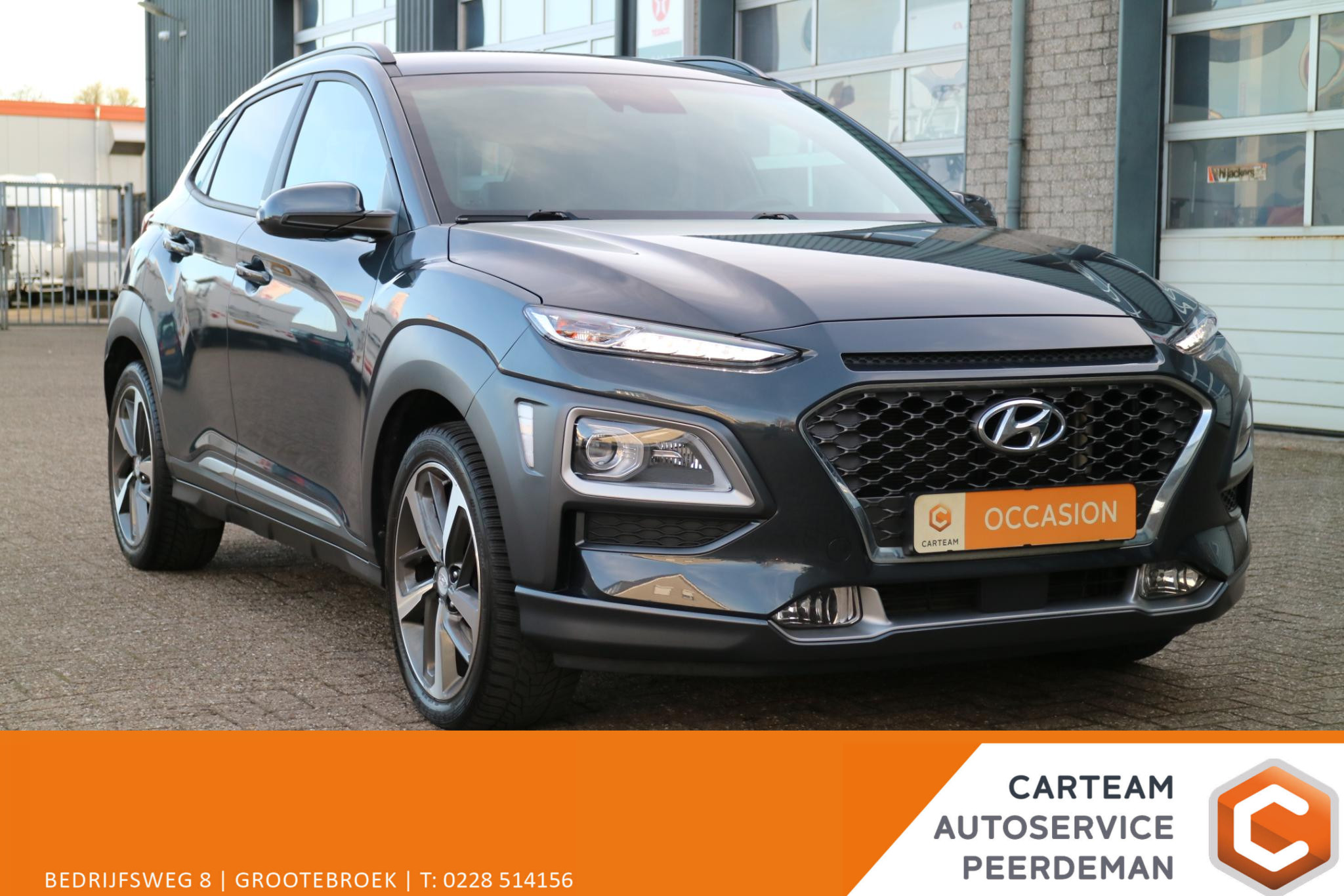 Hyundai Kona 1.6 T-GDI Style 2020 - voorkant