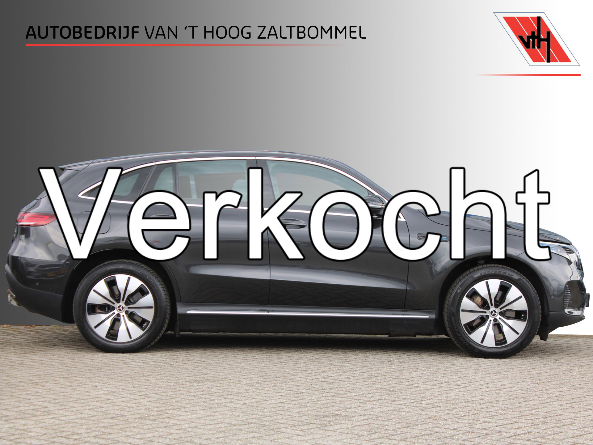Mercedes-Benz Eqc 400 4MATIC Business Solution 80 kWh LEDER CAMERA TREKHAAK 2022 - voorkant