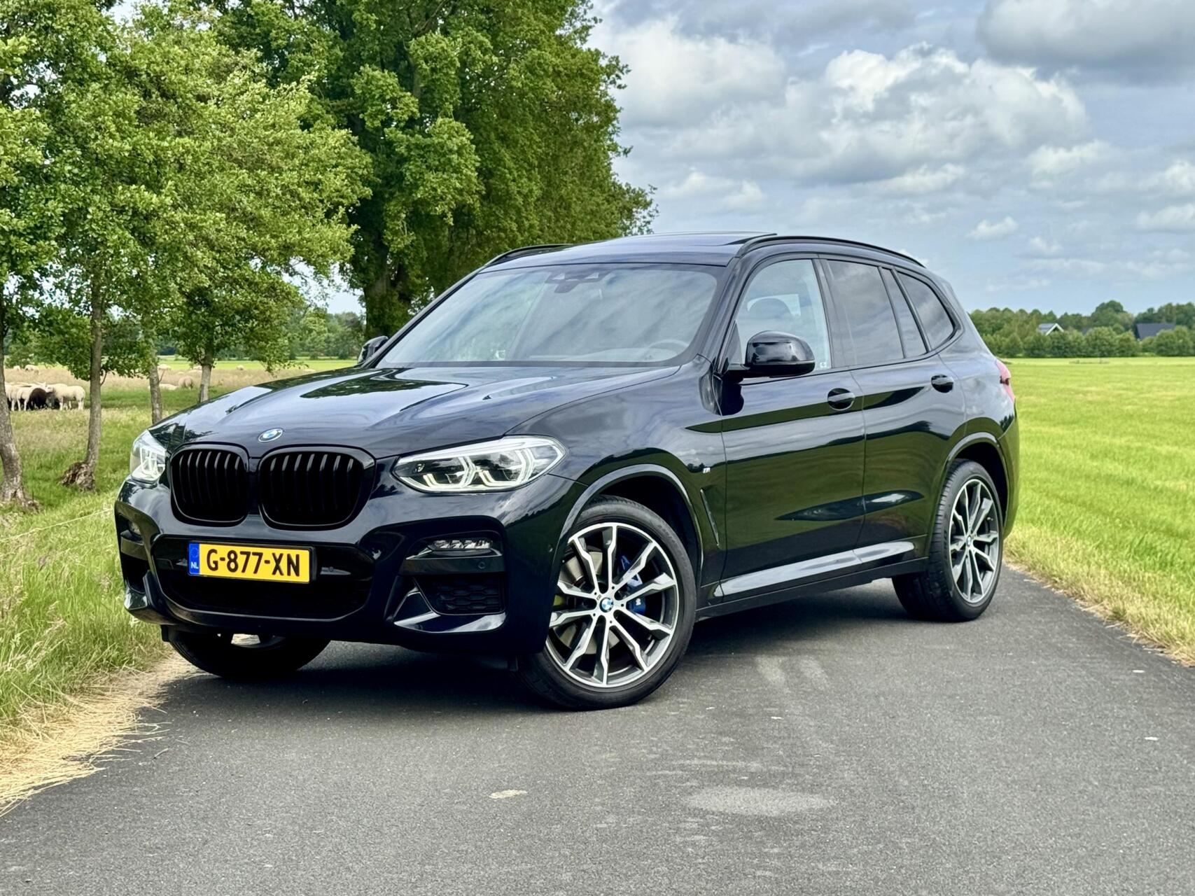 BMW X3 Xdrive20i xDrive20i High Executive|M-sport stoelen|Pano|haak|NL-auto 2020 - voorkant