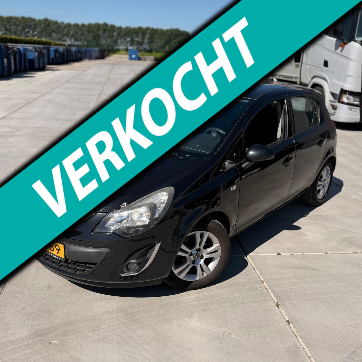 Opel Corsa 1.2-16V Business+ CAMERA TREKHAAK 2014 - voorkant
