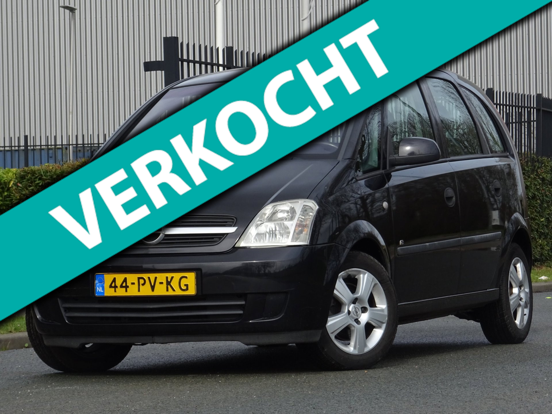 Opel Meriva-a 1.6-16V Maxx Cool AUTOMAAT NAP/CLIMA/PDC/NW APK 2004 - voorkant