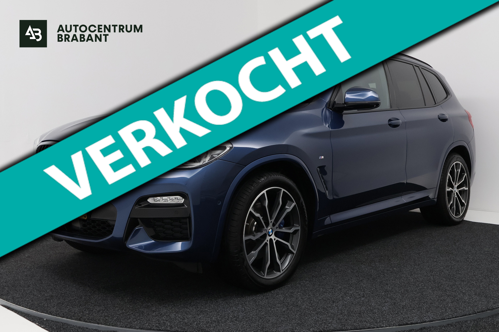 BMW X3 Xdrive30i XDrive30i High Executive (PANORAMADAK, TREKHAAK, STOELVERWARMING, CAMERA, ELEKTR STOELEN, DEALER ONDERHOUDEN) 2018 - voorkant