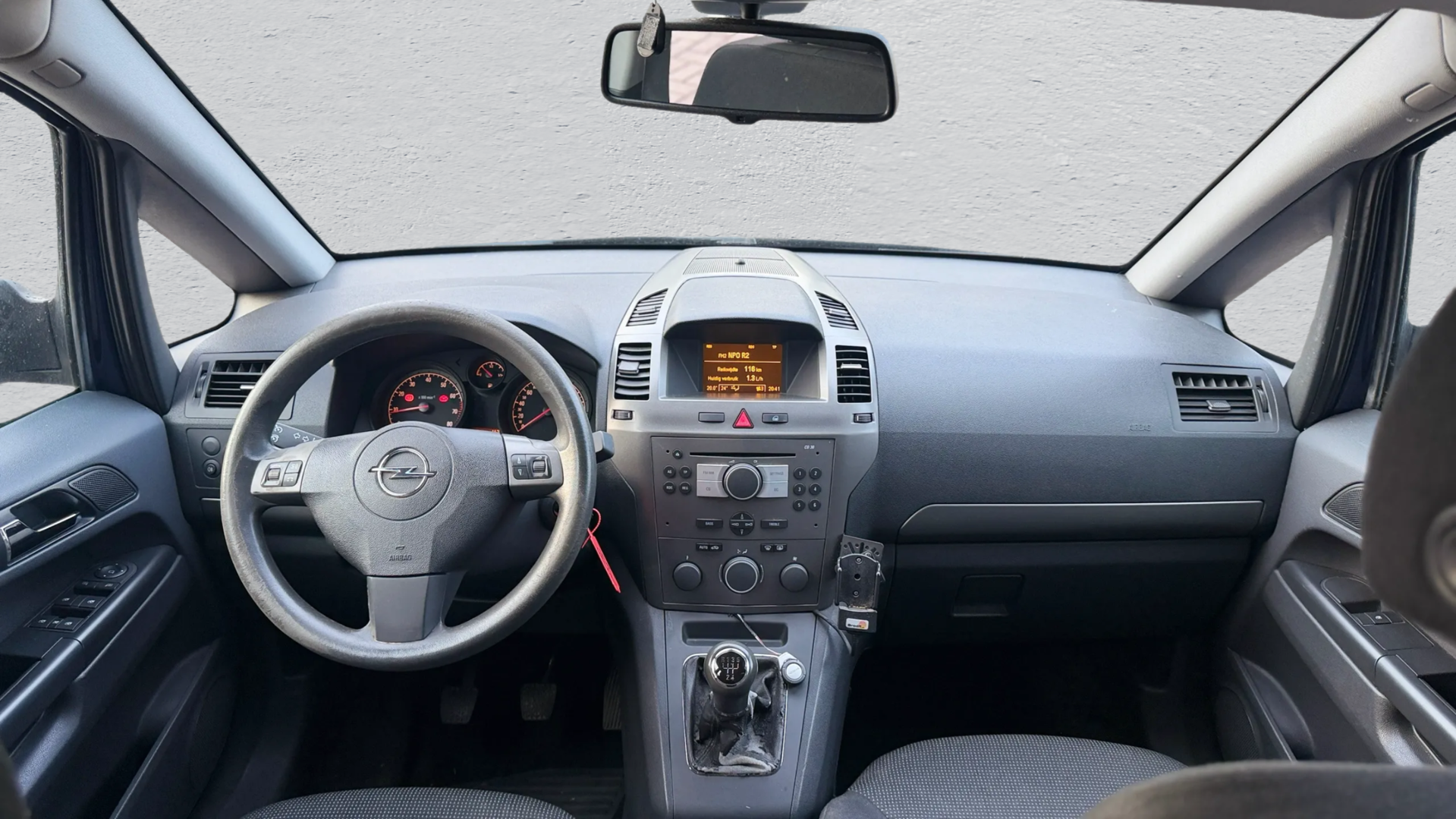 Foto van Opel Zafira