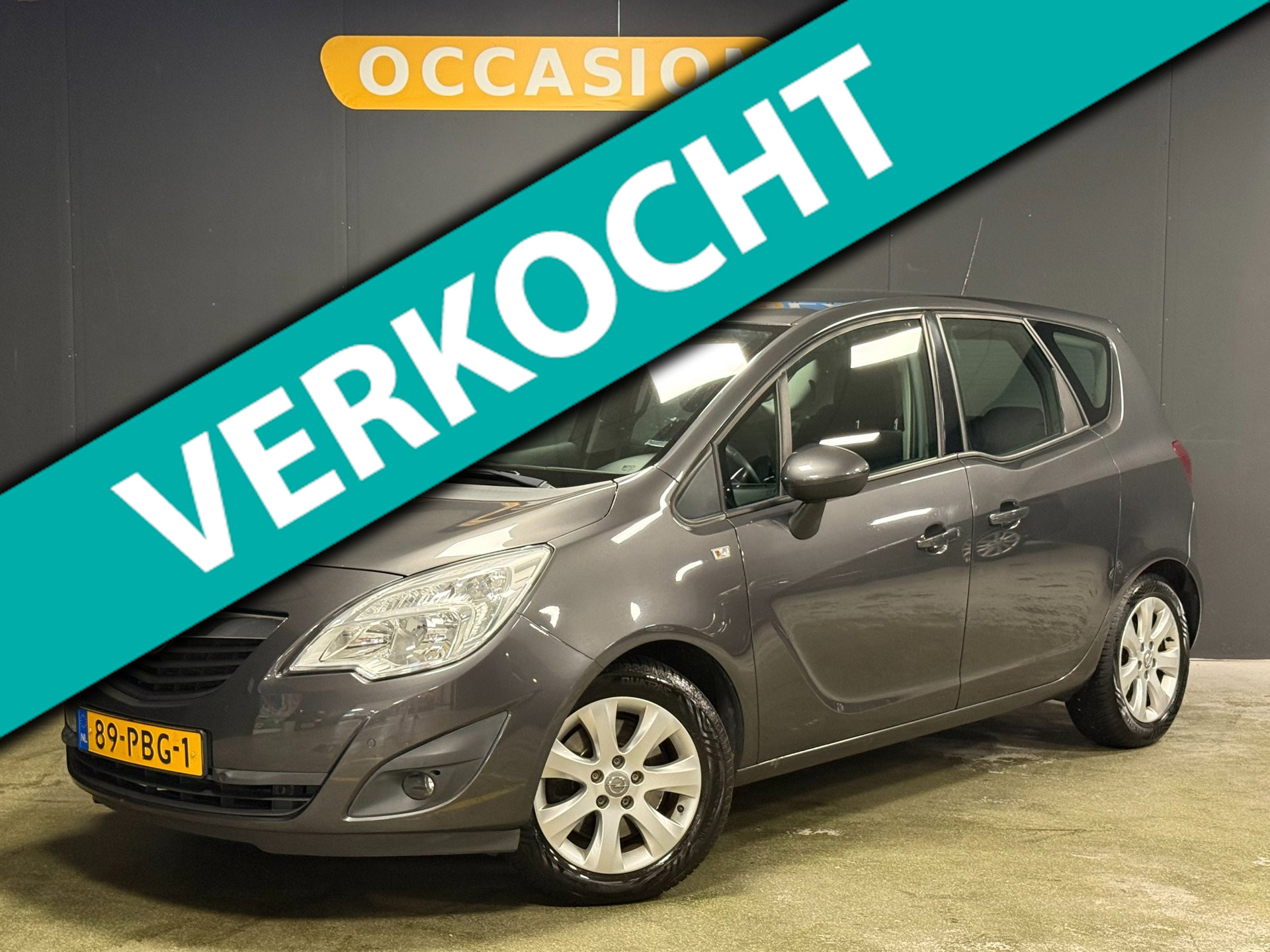 Opel Meriva 1.4 Turbo Edition|TREKHAAK|PDC|AIRCO|16INCH| 2011 - voorkant