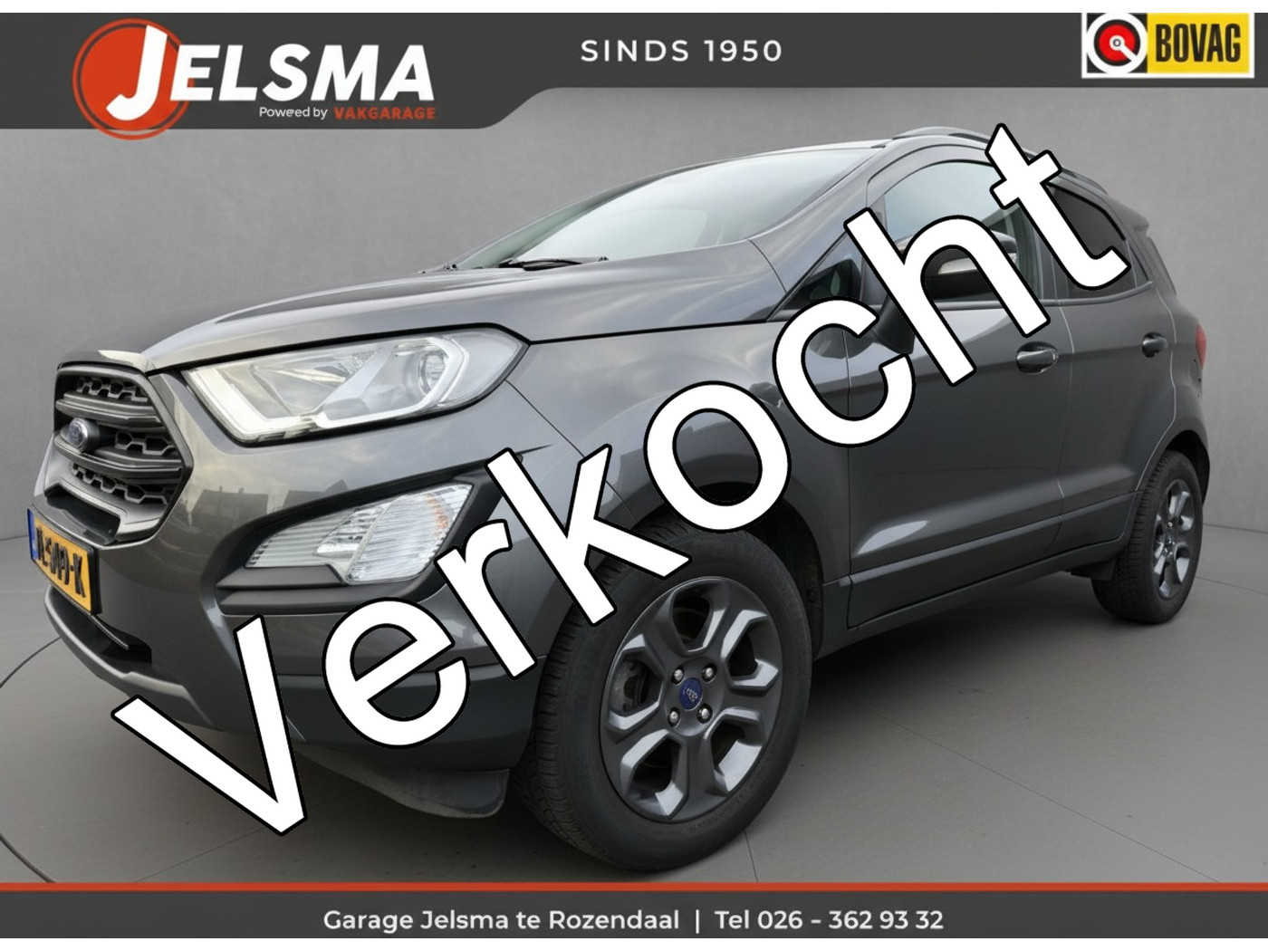 Ford Ecosport 125pk EB Trend Ultimate, 2019 - voorkant