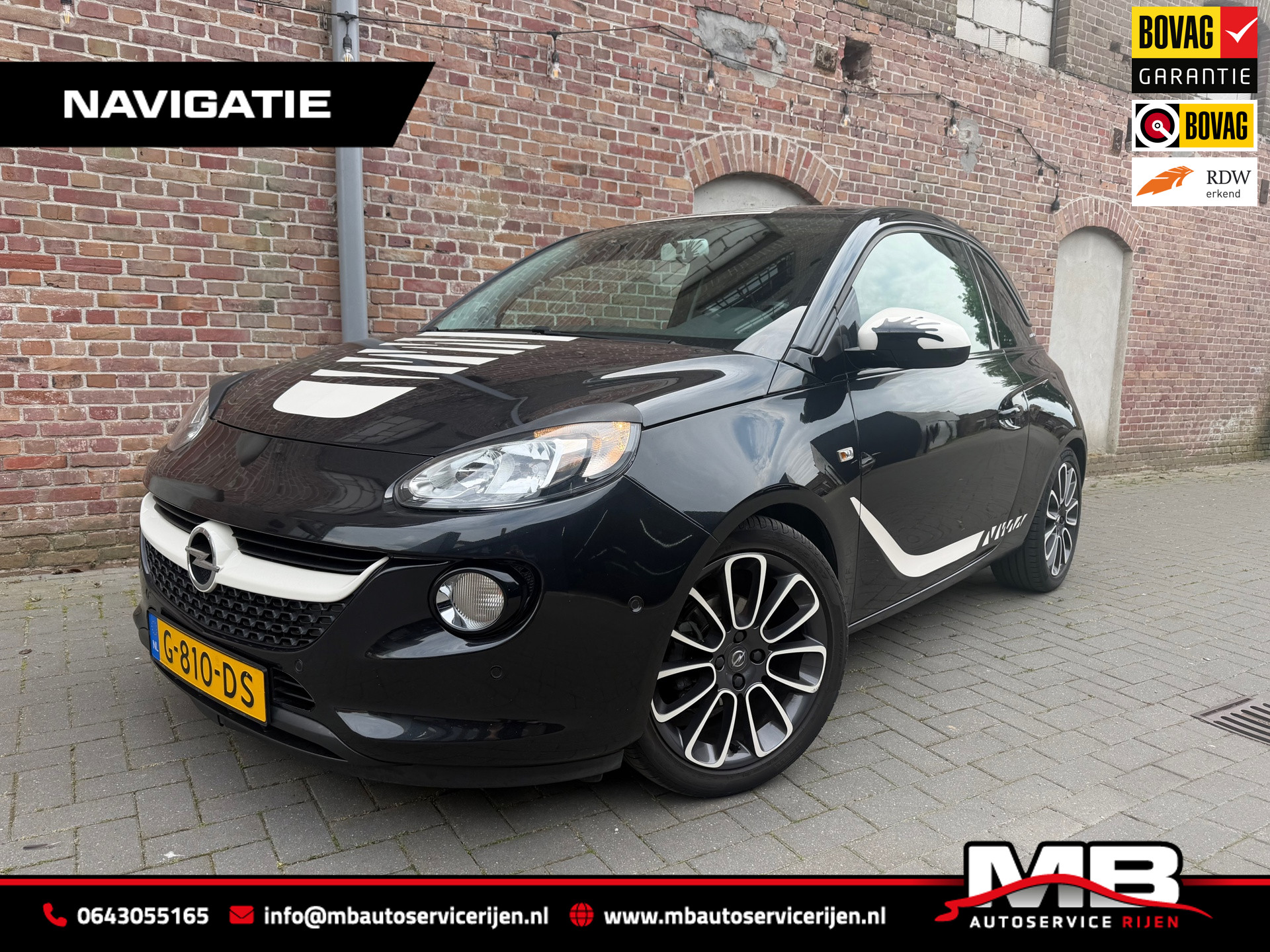 Opel Adam 1.0 Turbo Glam Favourite 2016 - voorkant