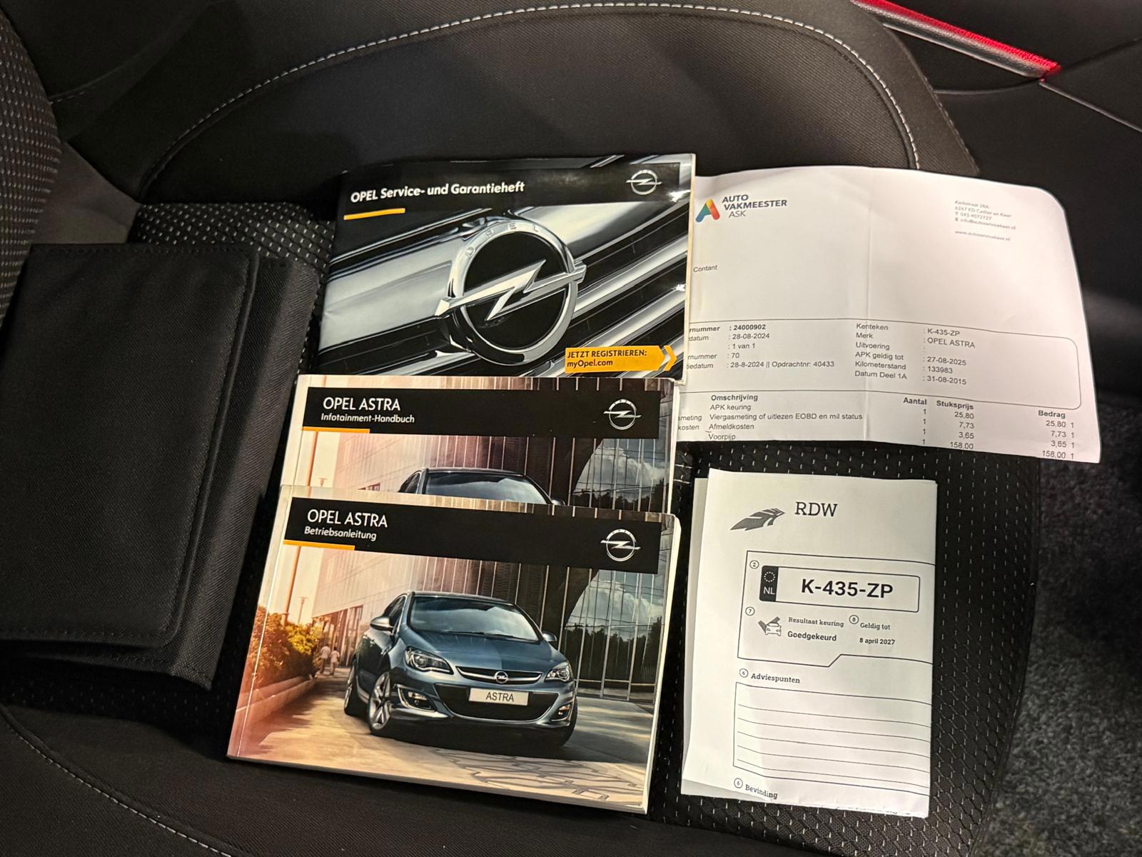 Foto van Opel Astra