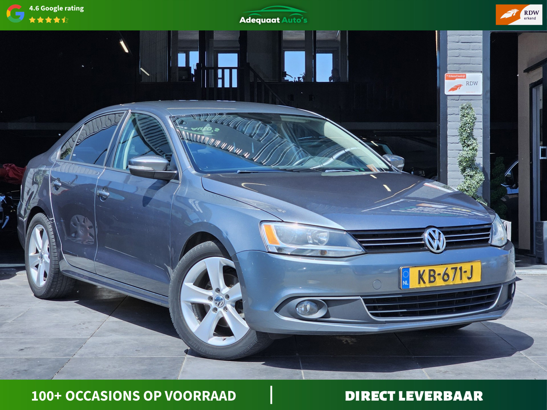 Volkswagen Jetta 1.8|Export|Camera|Cruise|Airco|Leder 2014 - voorkant