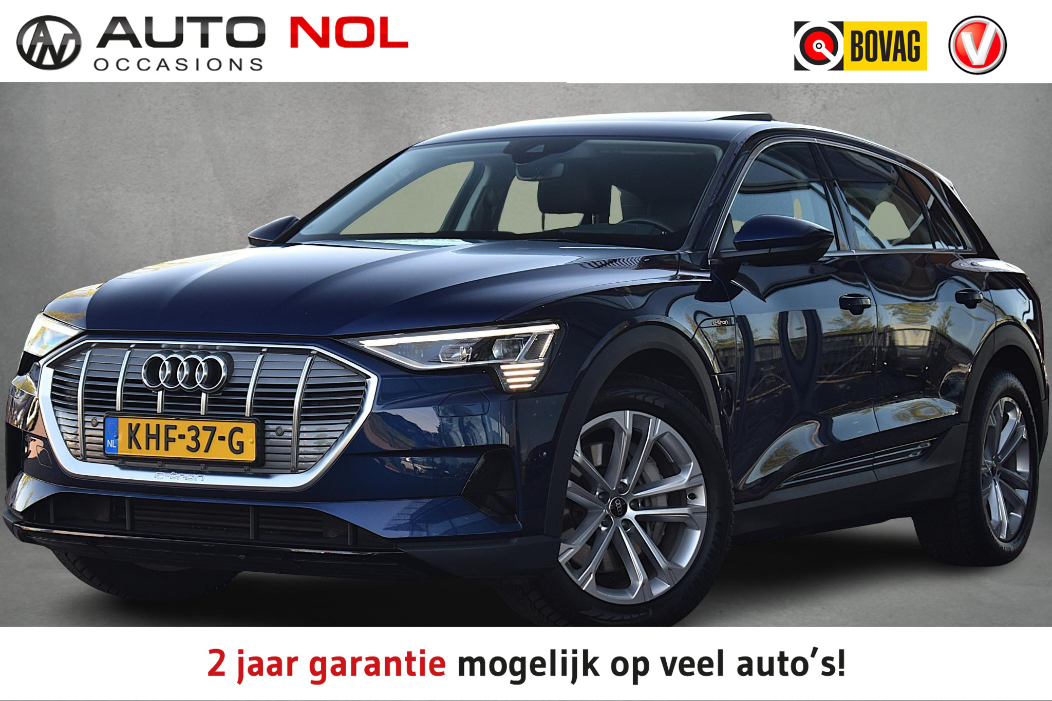 Audi E-tron 50 e-tron 50 quattro Launch edition 71 kWh 2022 - voorkant